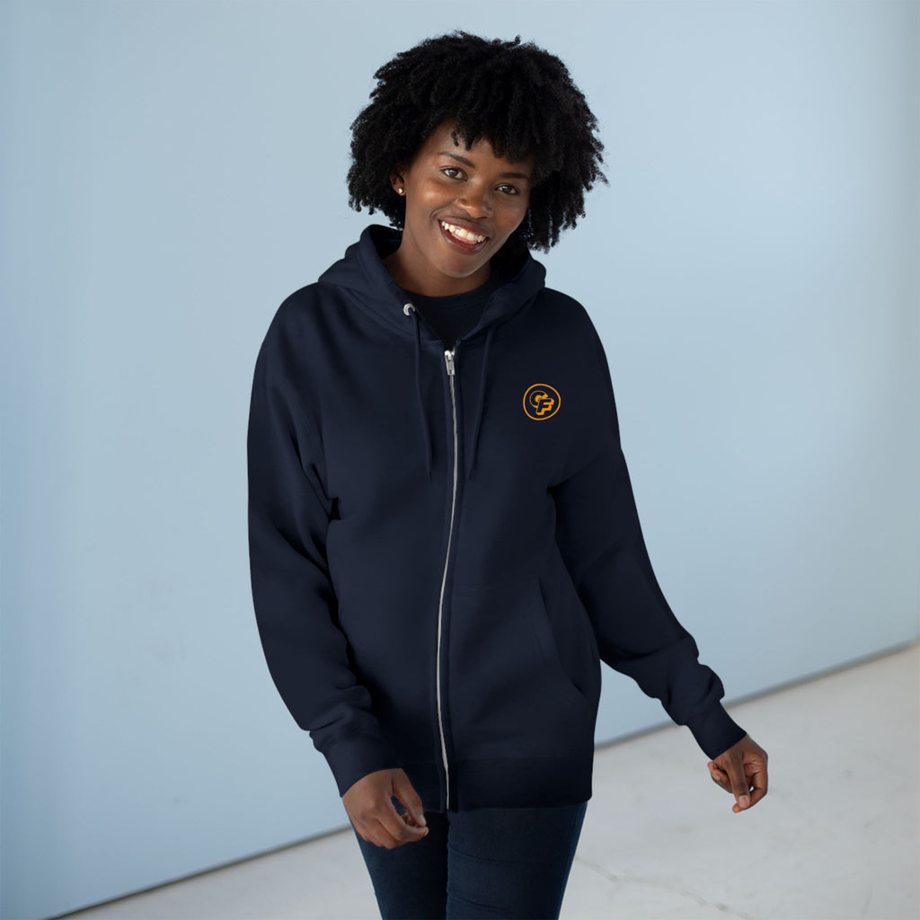 Zip Hoodie — Gas Clutch Shift Racing Zip-Up Hoodie