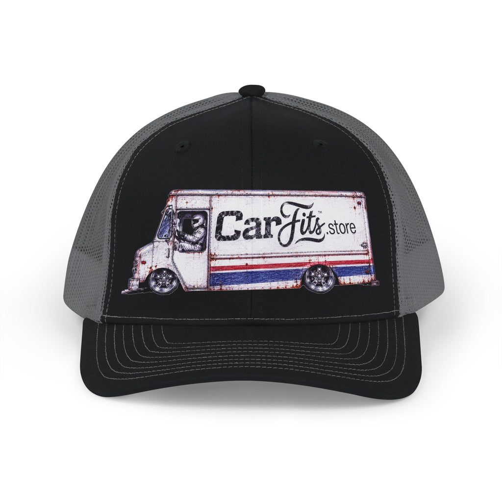 CarFits Vintage Delivery Truck Snapback Trucker Cap