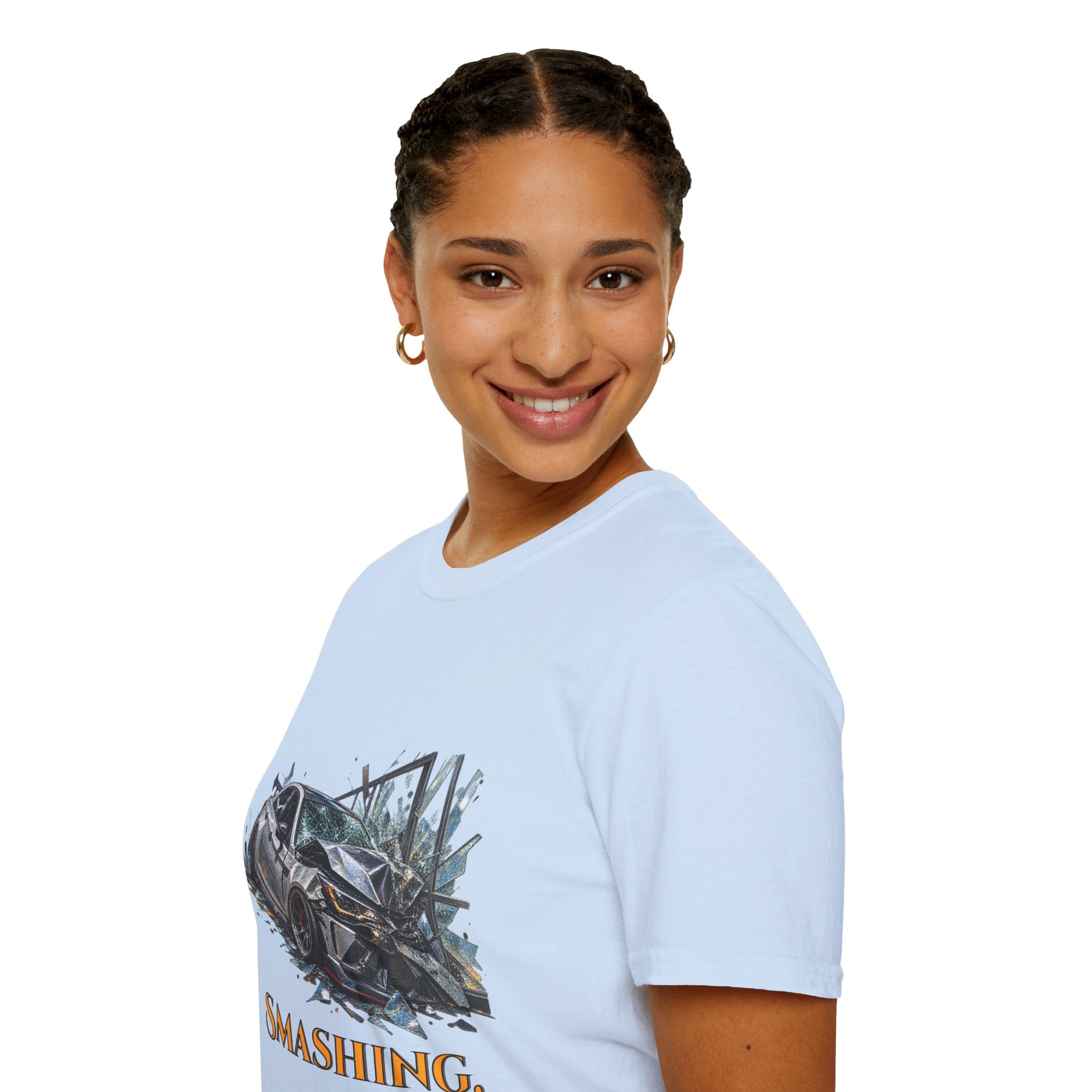 Smashing Sports Car - Graphic Tee