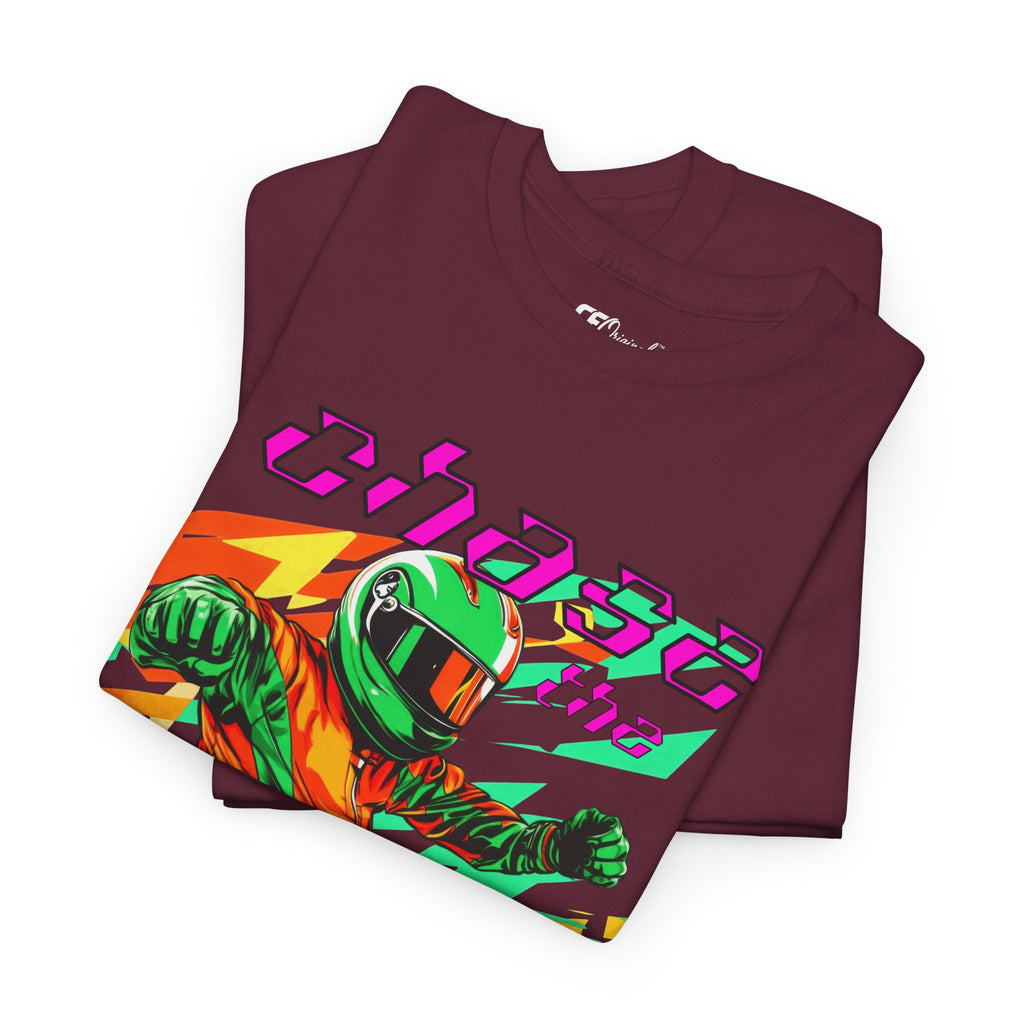 Racing Driver Graphic Tee — "Chase the Apex" Motorsport T‑Shirt