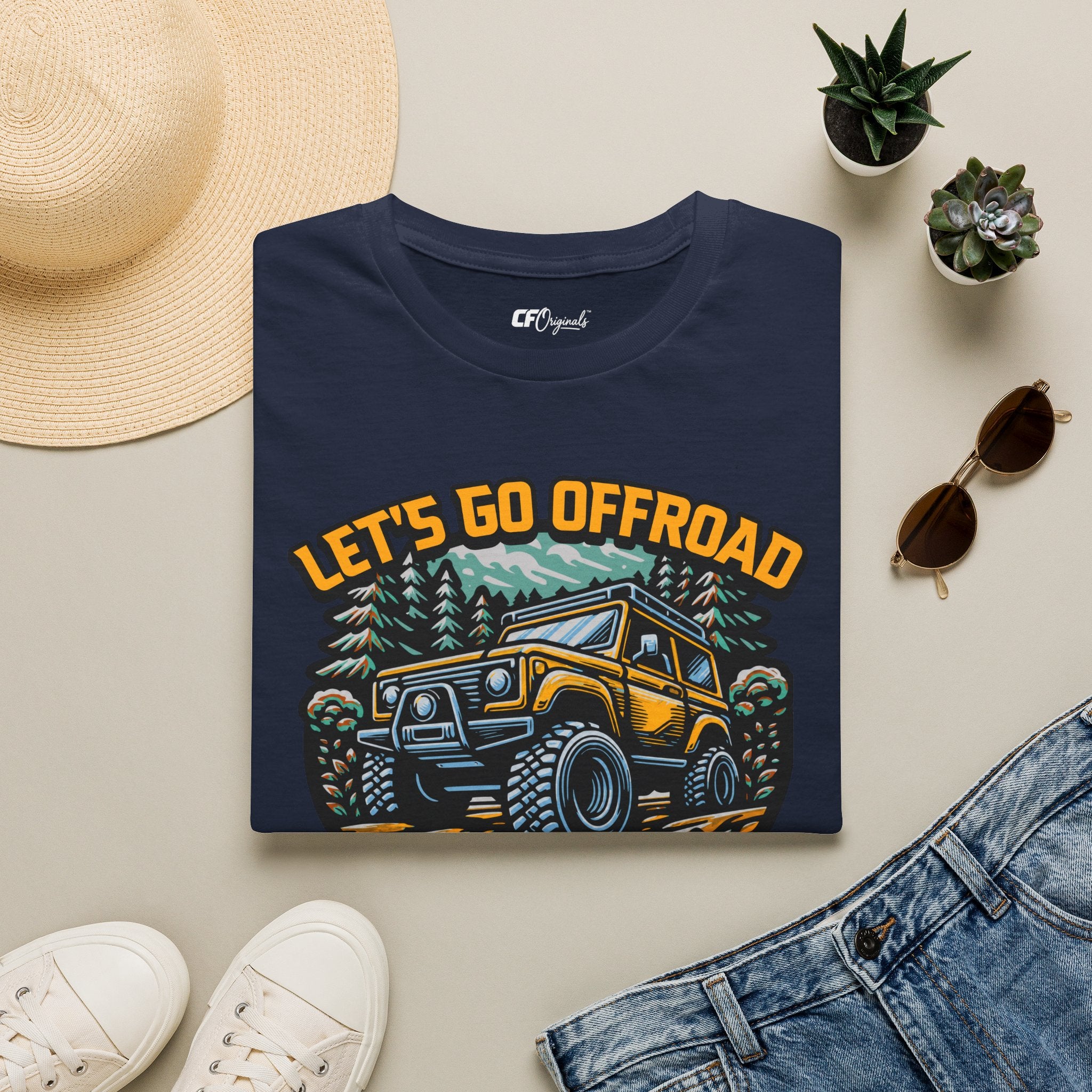 Offroad Adventure T‑Shirt — "Let's Go Offroad" Graphic Tee