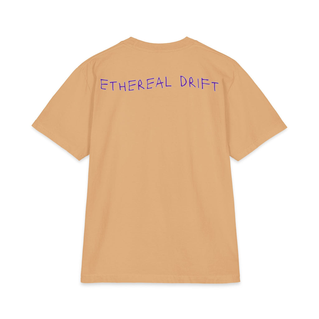 Ethereal Drift Graphic Tee — Neon Dreamscape Mountain Road