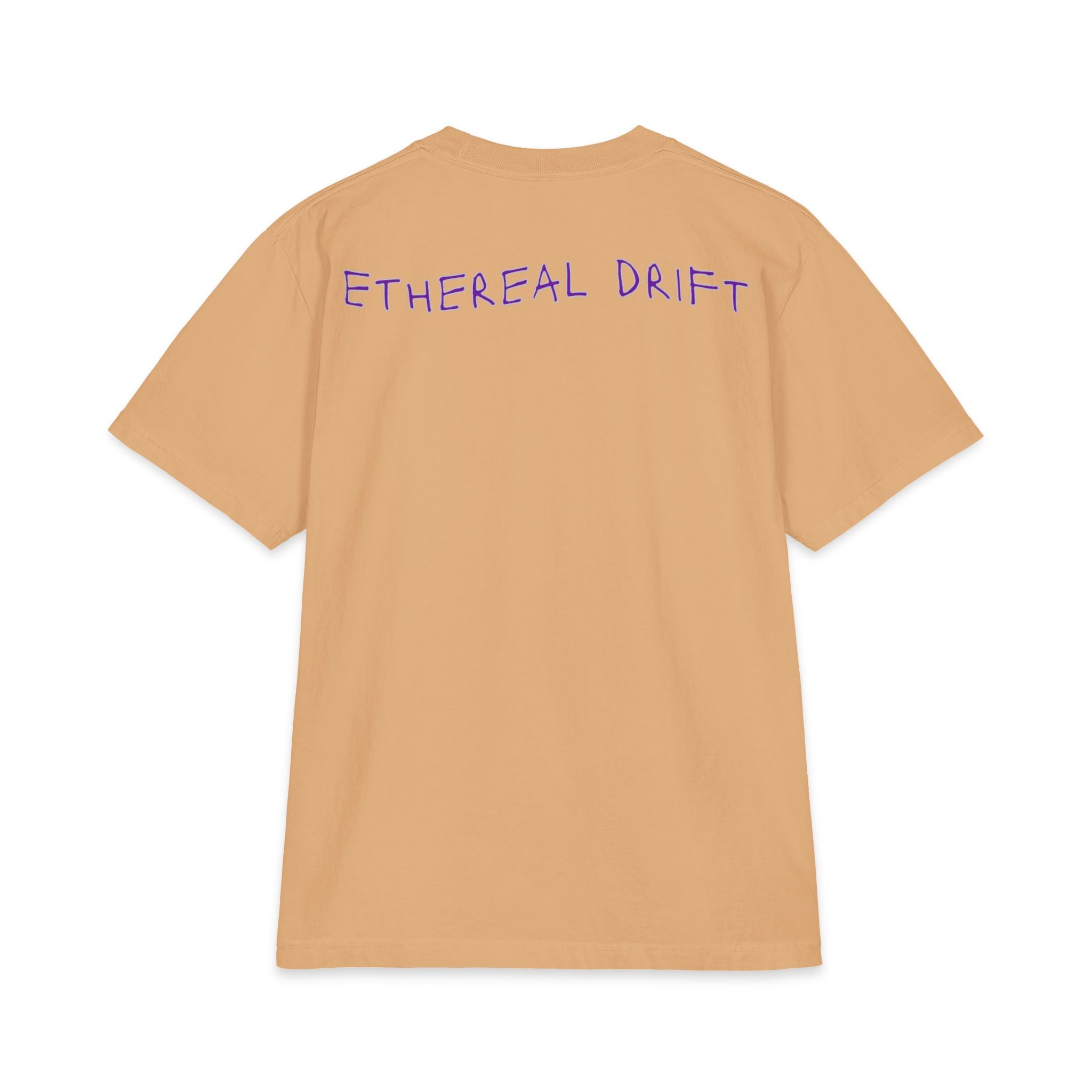 Ethereal Drift Graphic Tee — Neon Dreamscape Mountain Road