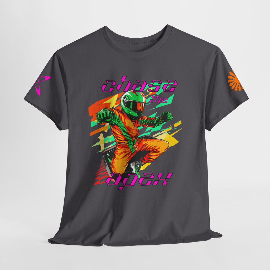 Racing Driver Graphic Tee — "Chase the Apex" Motorsport T‑Shirt