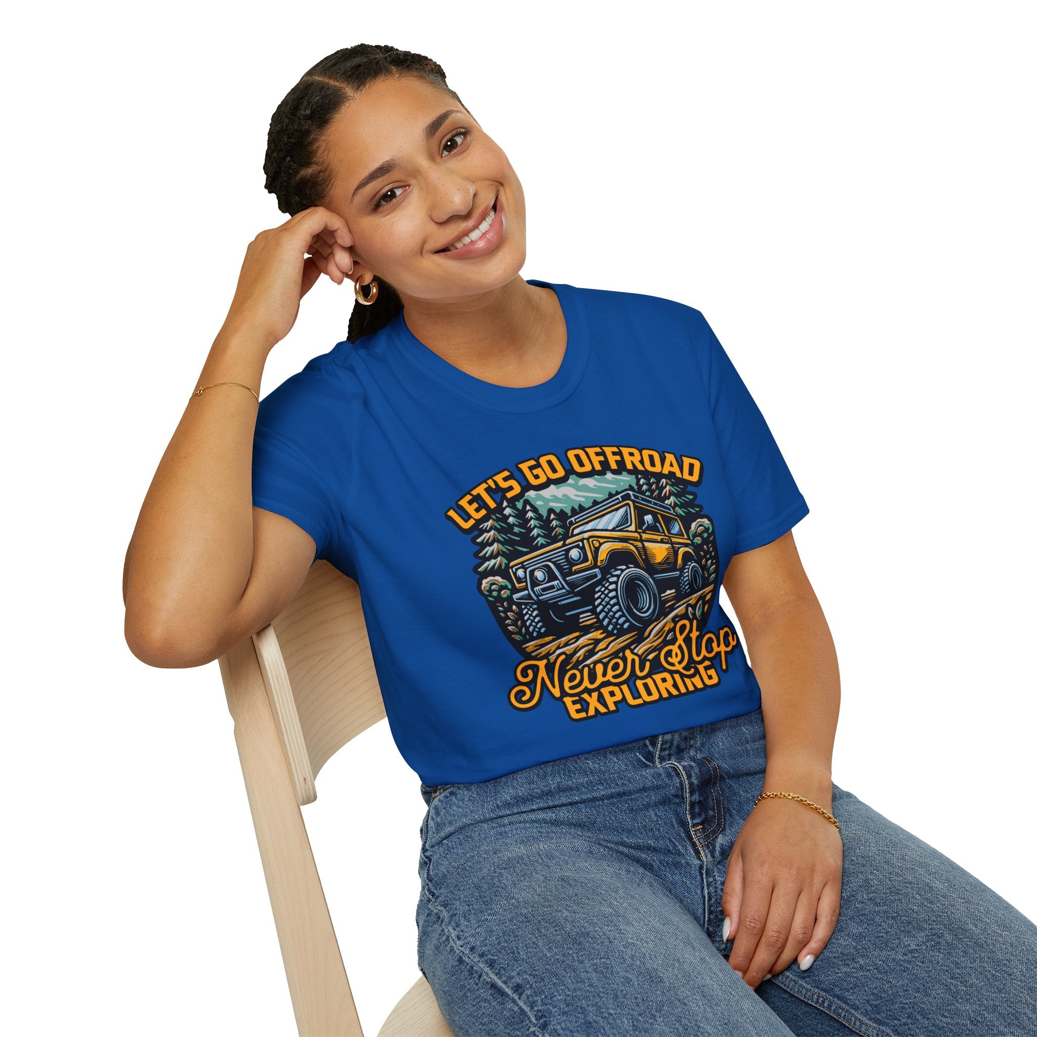 Offroad Adventure T‑Shirt — "Let's Go Offroad" Graphic Tee