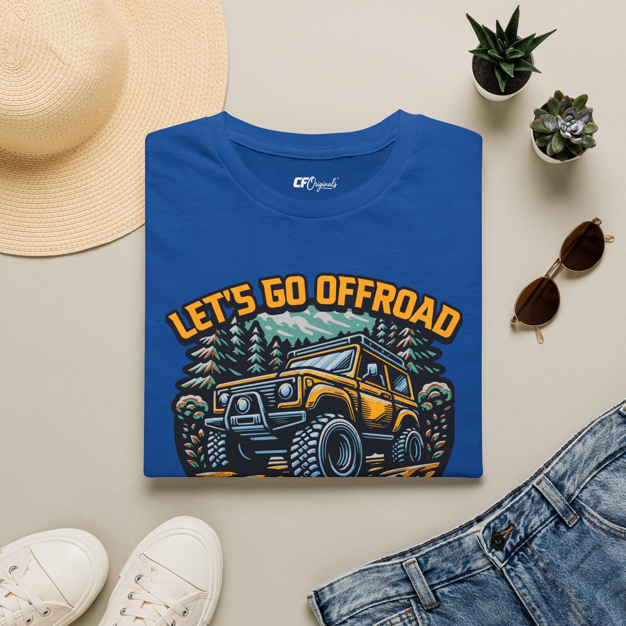 Offroad Adventure T‑Shirt — "Let's Go Offroad" Graphic Tee