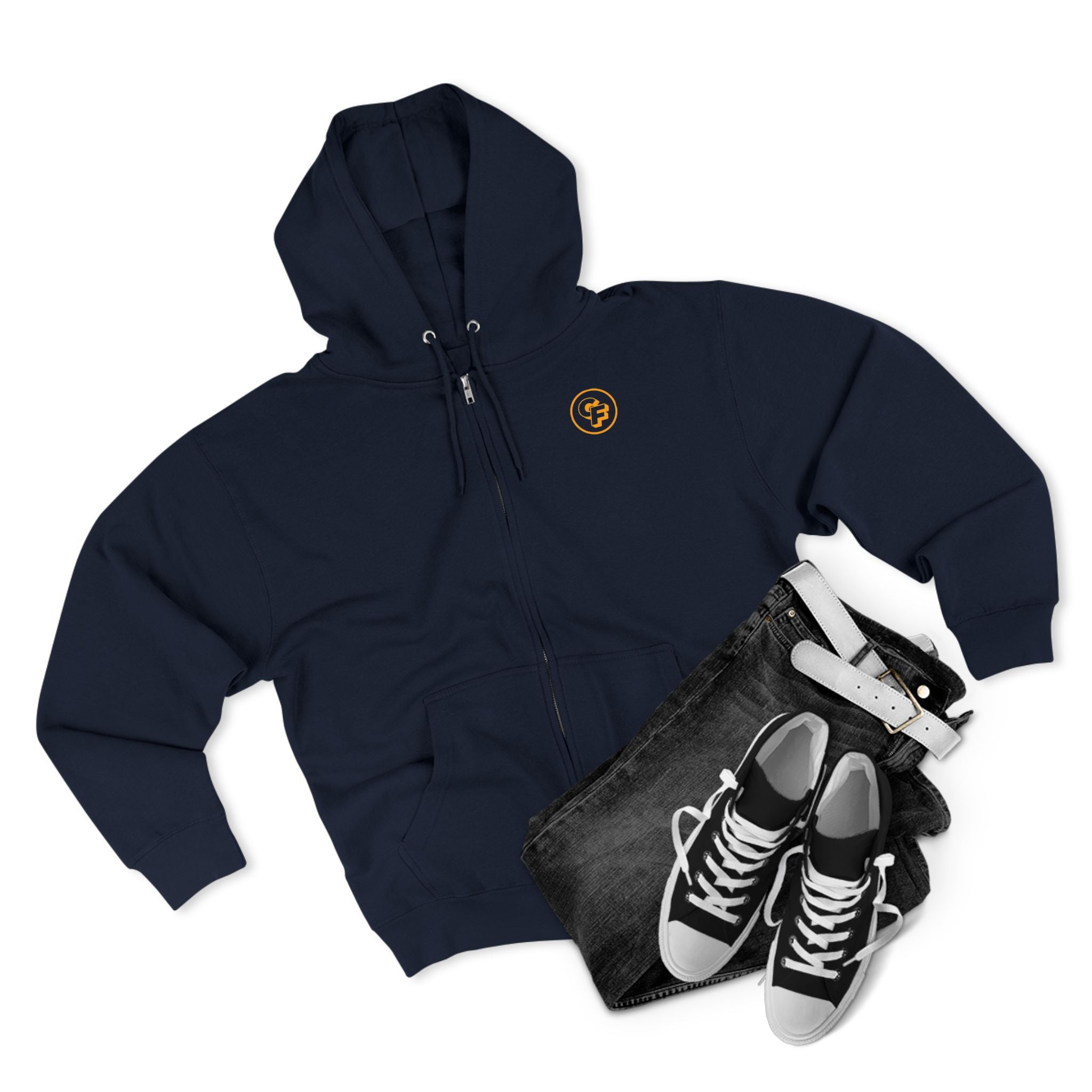 Zip Hoodie — Gas Clutch Shift Racing Zip-Up Hoodie