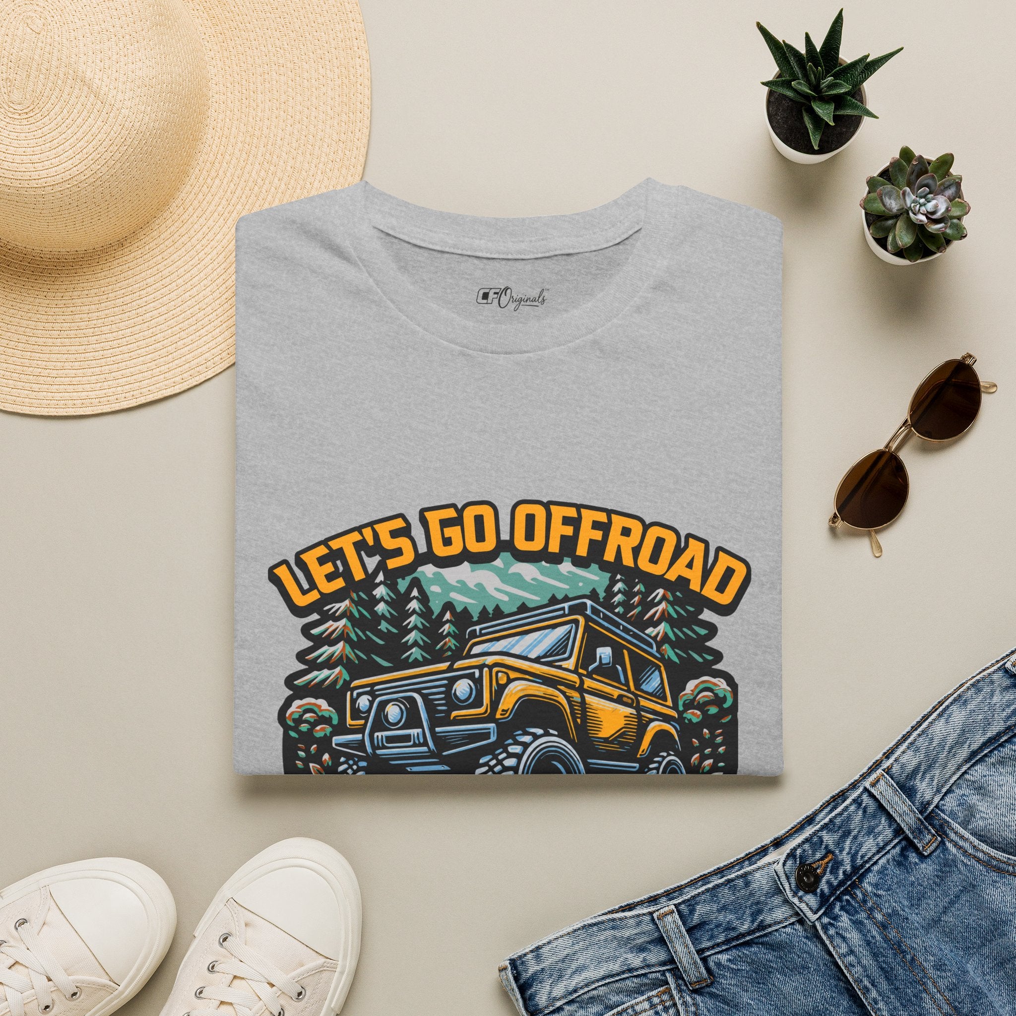 Offroad Adventure T‑Shirt — "Let's Go Offroad" Graphic Tee