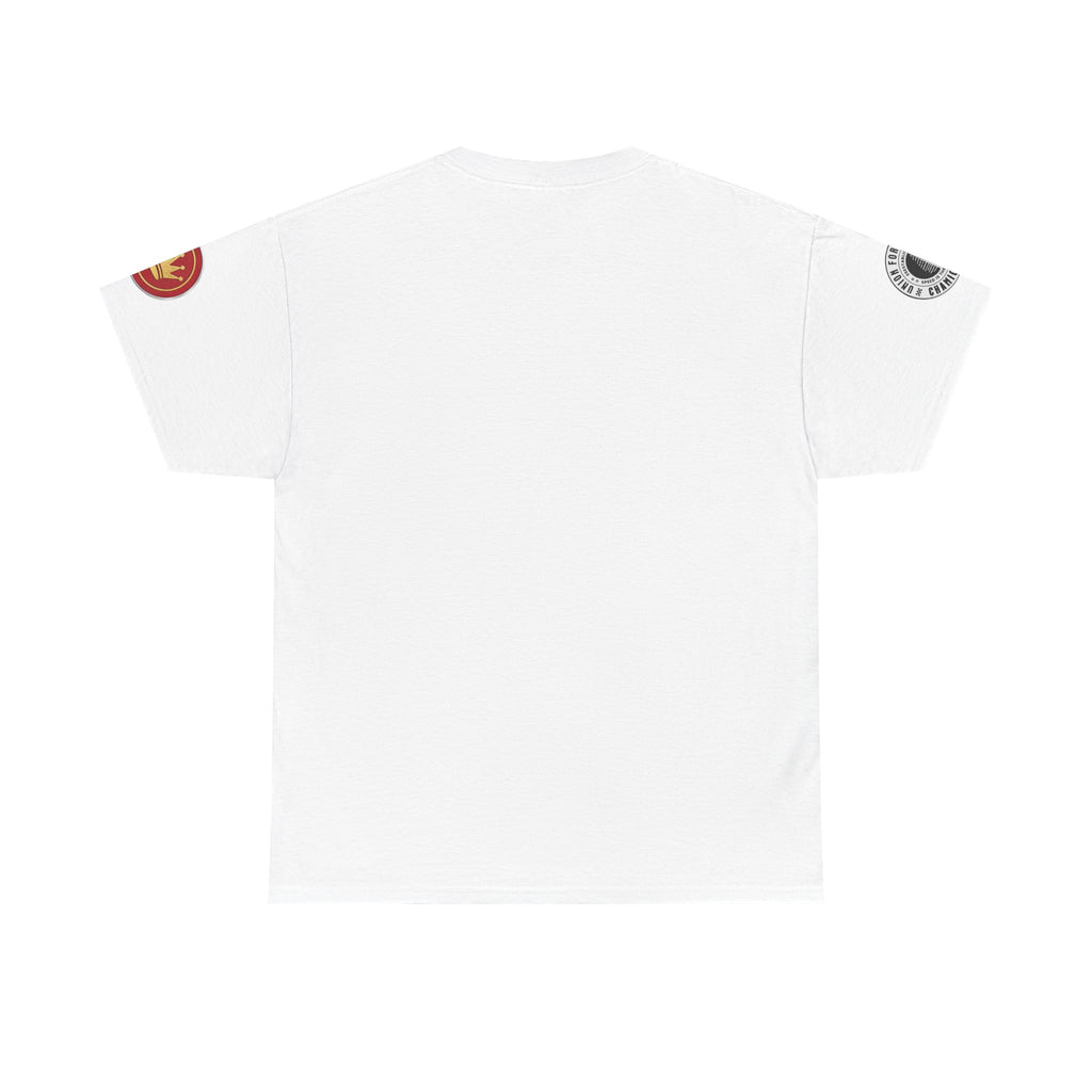 Forest Rally T‑Shirt – 'The Forest Is a Place of Magic' Cross-stitched Style Graphic