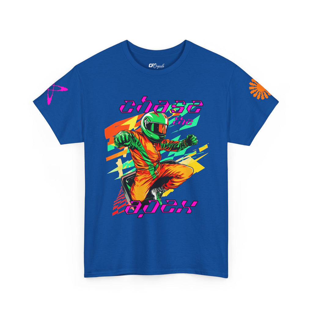 Racing Driver Graphic Tee — "Chase the Apex" Motorsport T‑Shirt