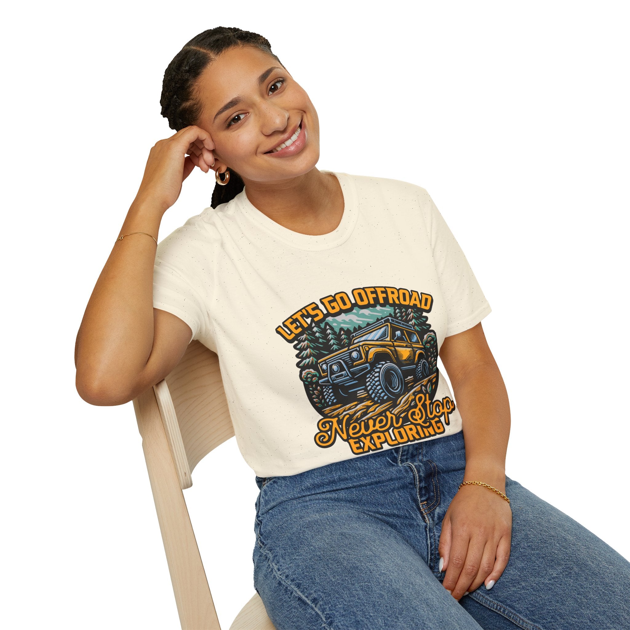 Offroad Adventure T‑Shirt — "Let's Go Offroad" Graphic Tee