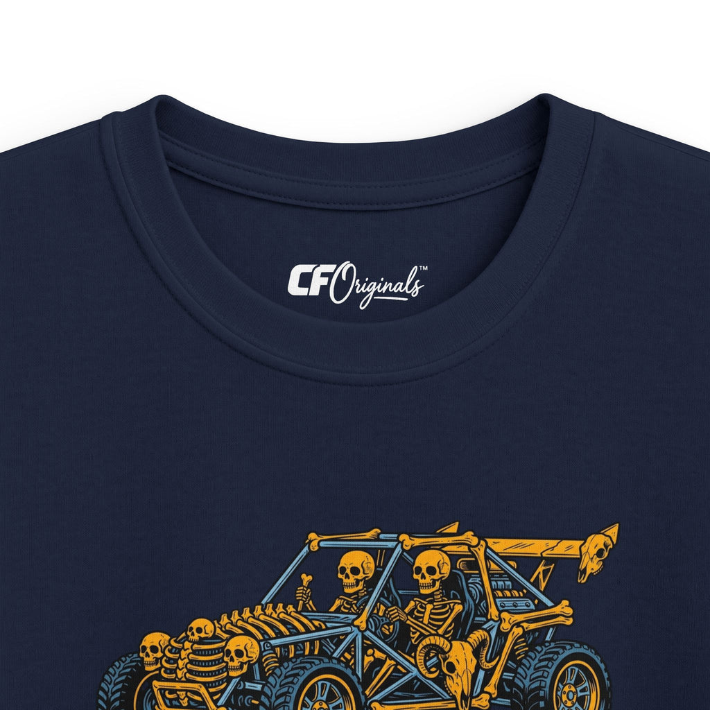 Kids Ribcage Racer Dune Buggy Tee — Off-Road Adventure Graphic Shirt