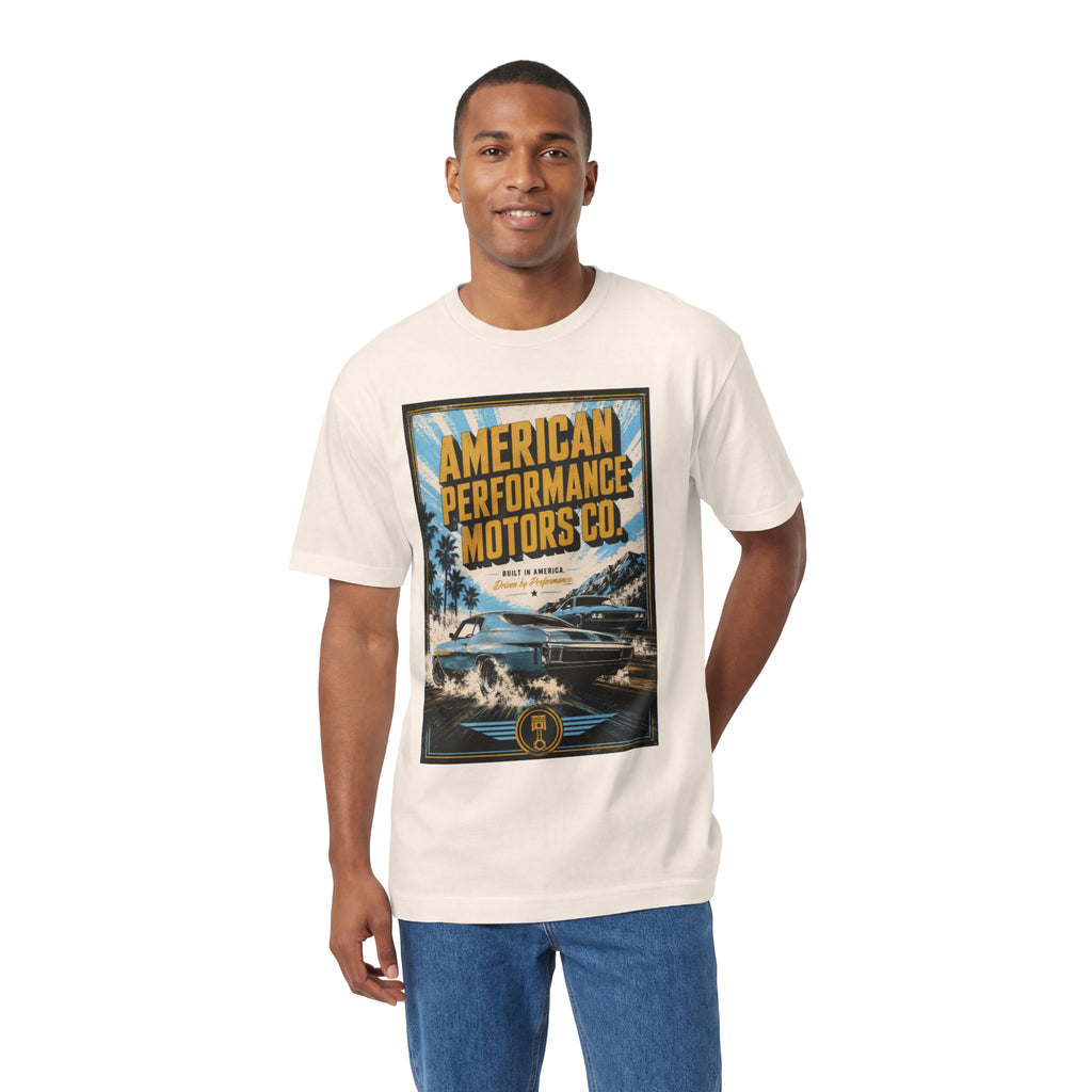 American Performance Motors Co. Tee — Retro Muscle Car Graphic Shirt