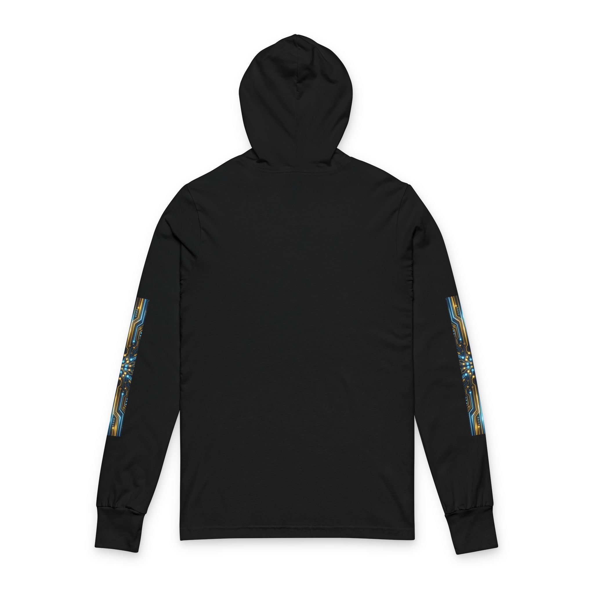 Night Drive Hooded Long Sleeve Tee