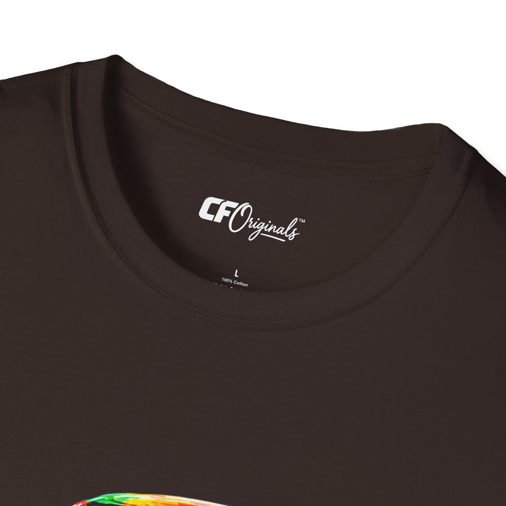 Colorful Hatchback Art Car T-Shirt
