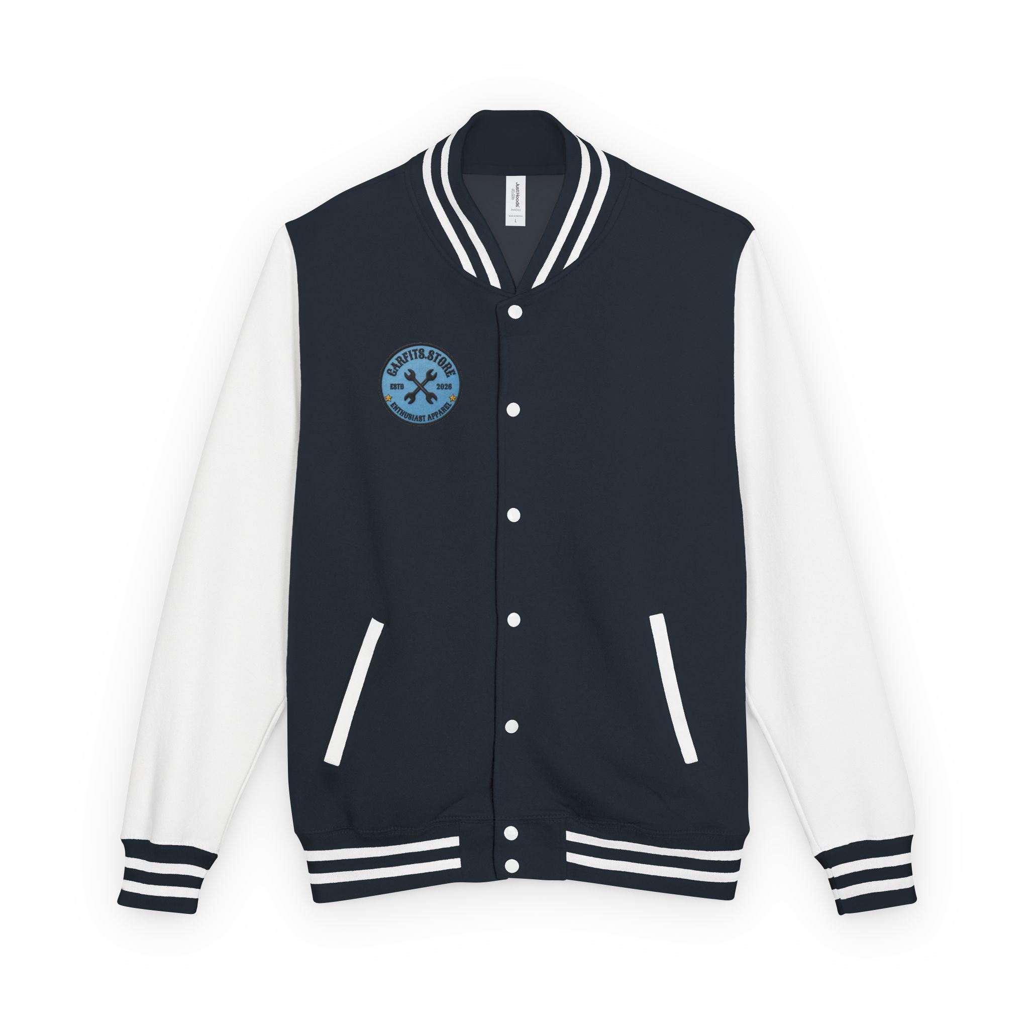 Mane Line Auto Lion Crest Letterman Jacket