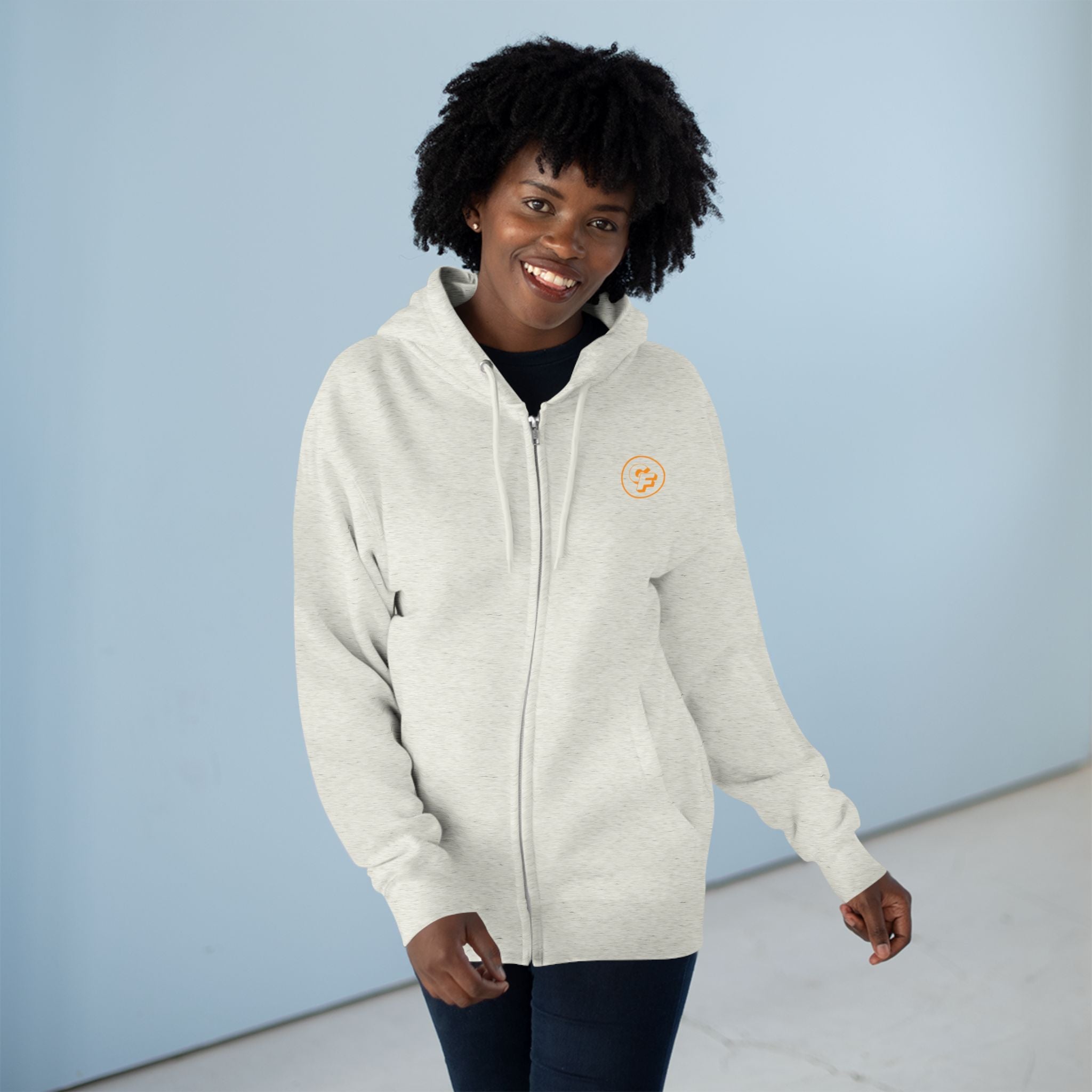 Zip Hoodie — Gas Clutch Shift Racing Zip-Up Hoodie
