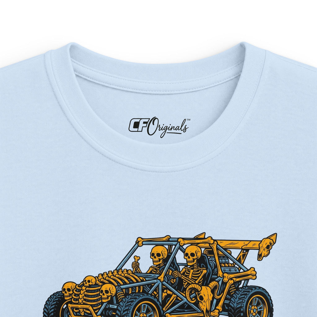 Kids Ribcage Racer Dune Buggy Tee — Off-Road Adventure Graphic Shirt