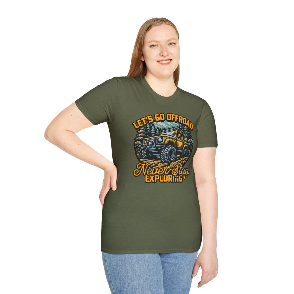 Offroad Adventure T‑Shirt — "Let's Go Offroad" Graphic Tee