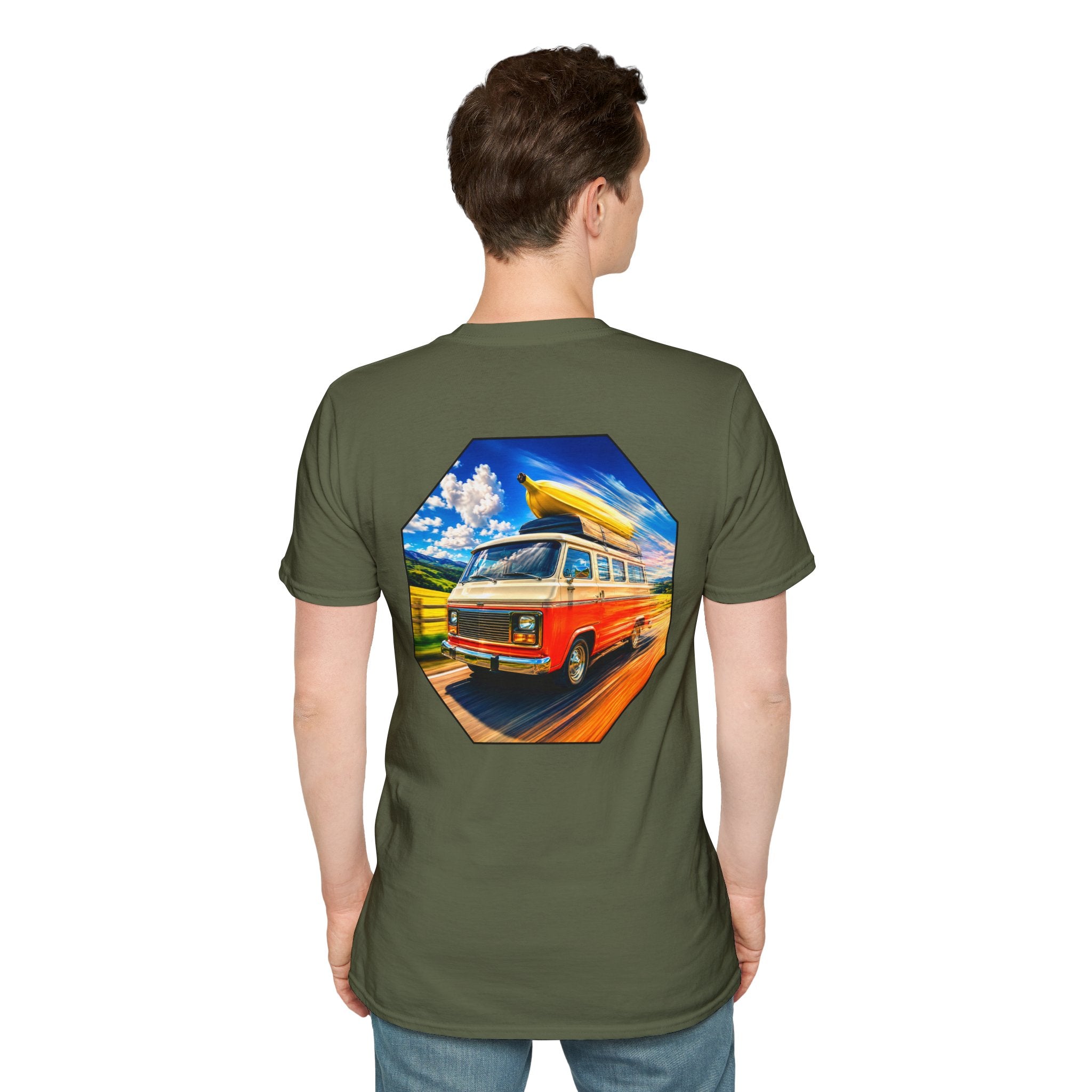 Retro Camper Van T-Shirt — Vintage Travel Tee