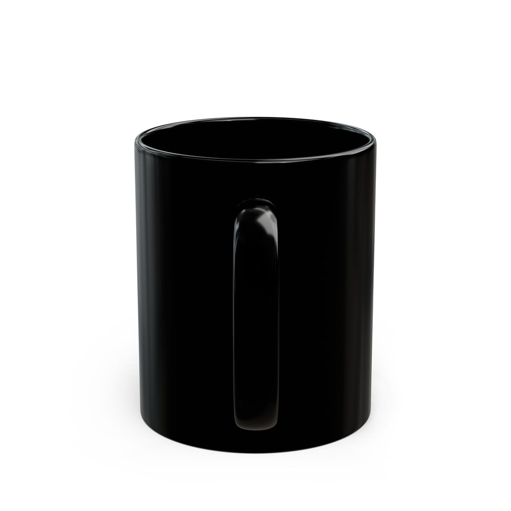 Dragster Racing Black Mug — High-Speed Drag Racing Photo Coffee Cup (11oz/15oz)