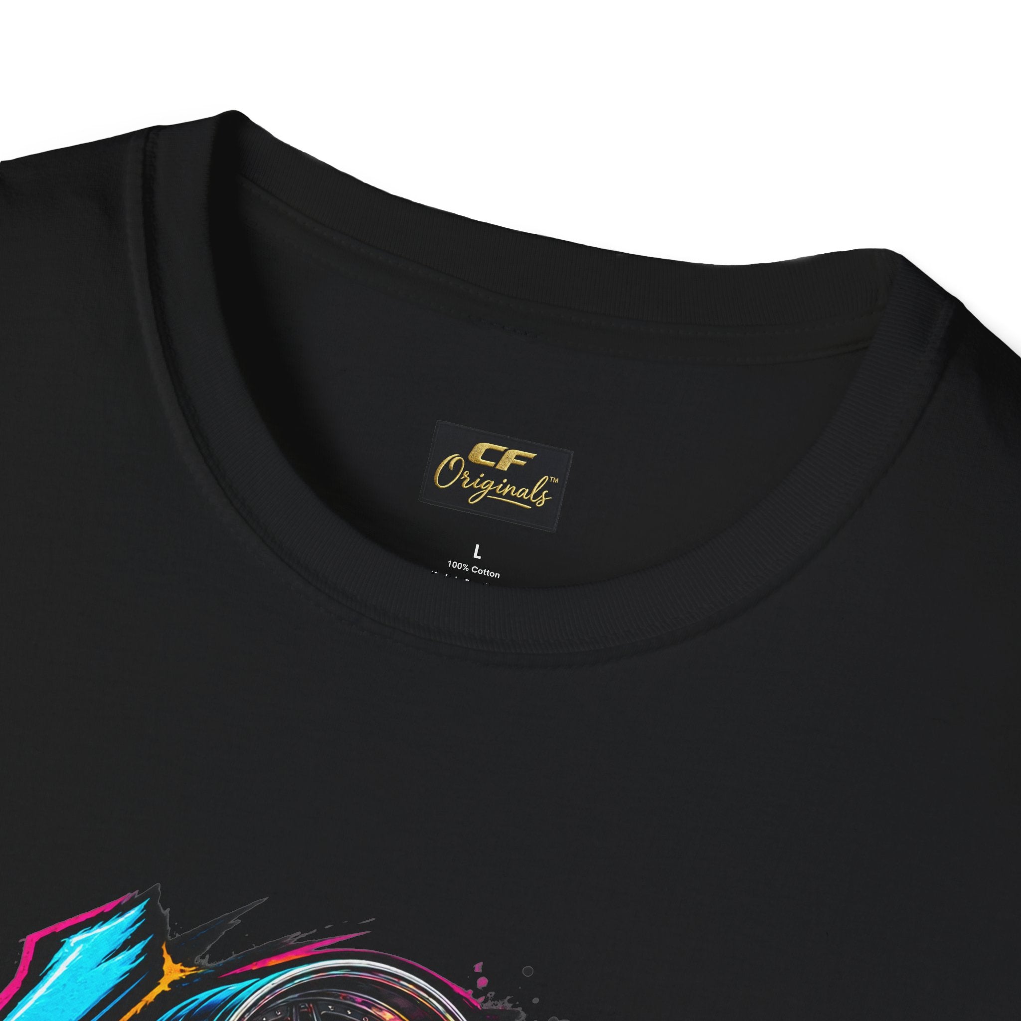 'Low Loud Local' - Neon Car T-Shirt