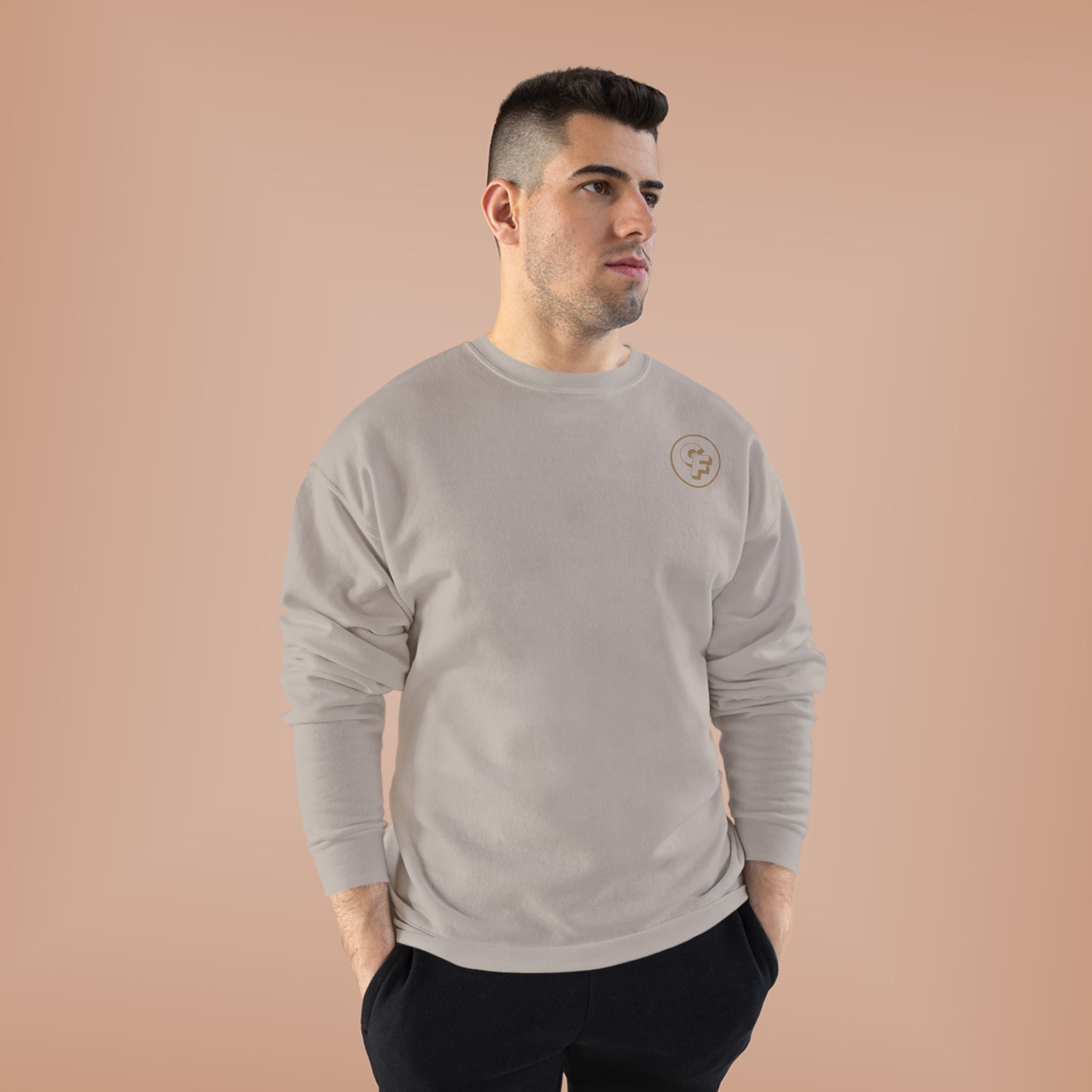 Smashing Crewneck Sweatshirt — Graphic Car Crash Design