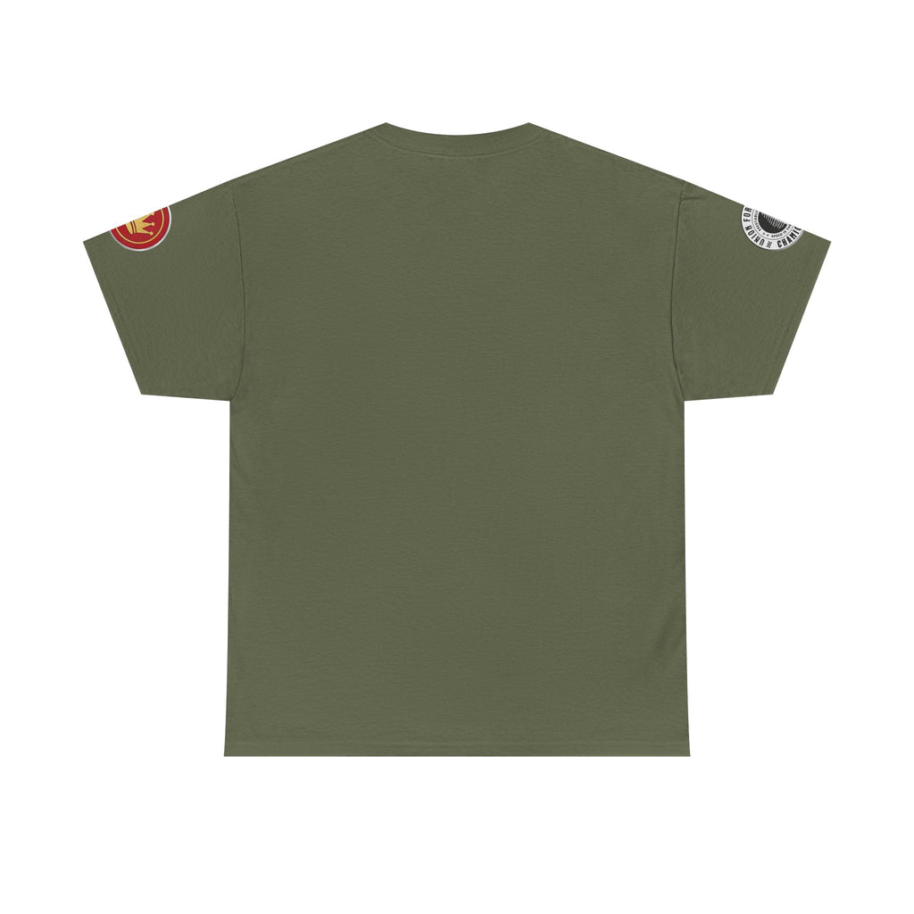 Forest Rally T‑Shirt – 'The Forest Is a Place of Magic' Cross-stitched Style Graphic
