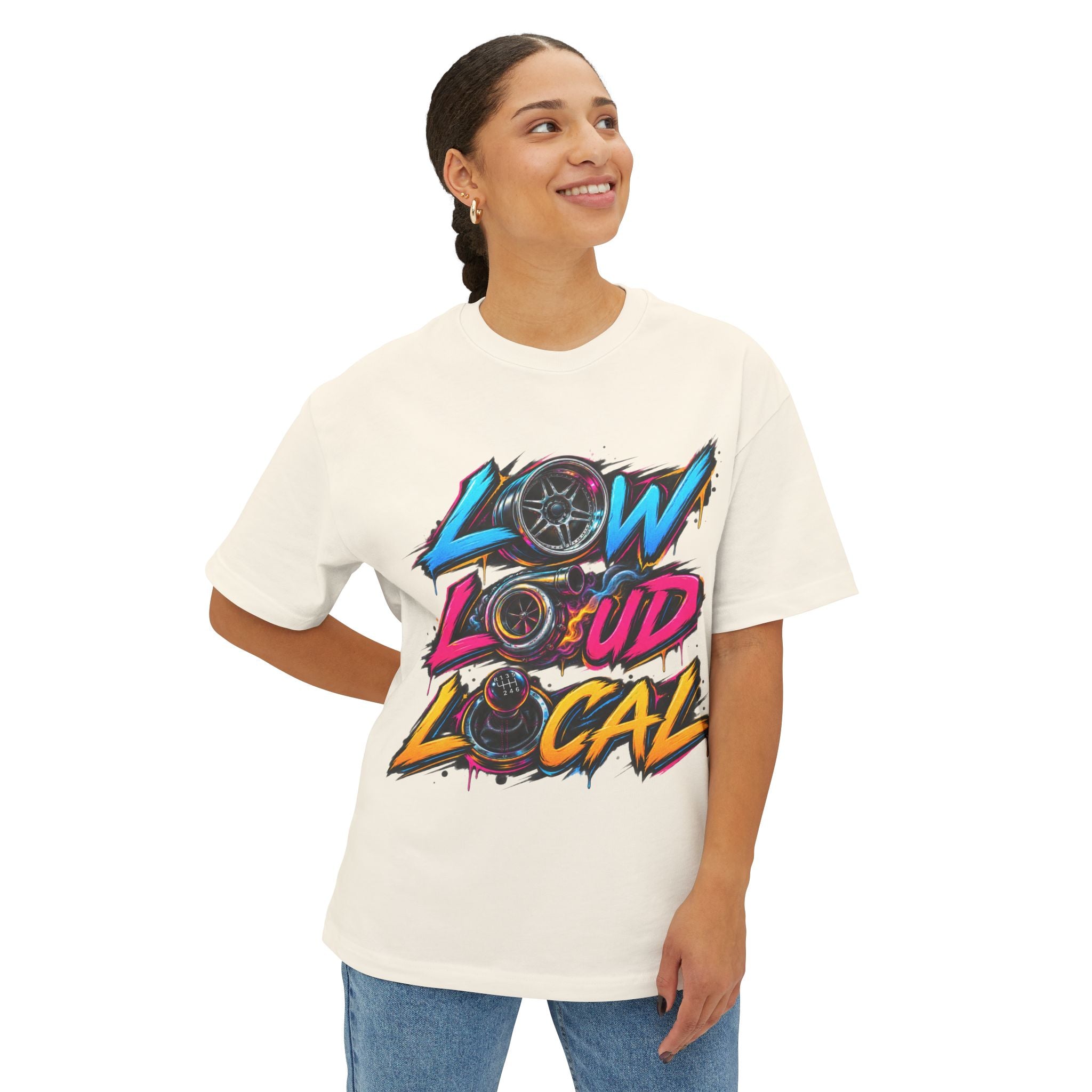 'Low Loud Local' - Car Culture Tee