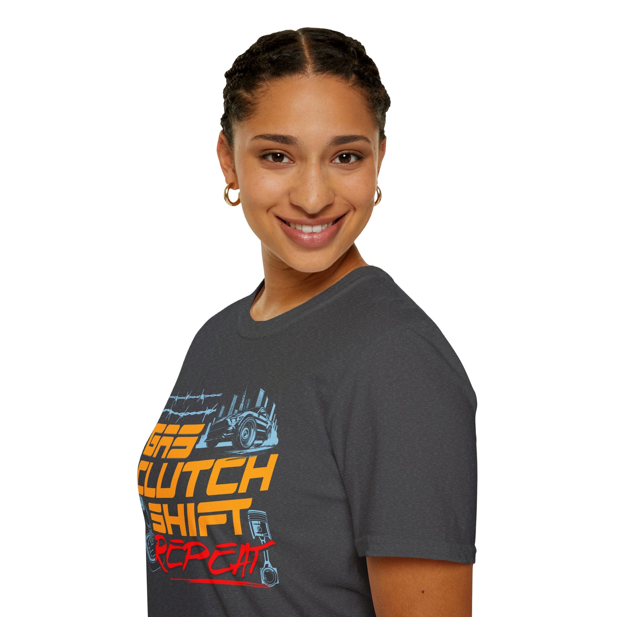 Gas Clutch Shift Tee — Racing Graphic T-Shirt