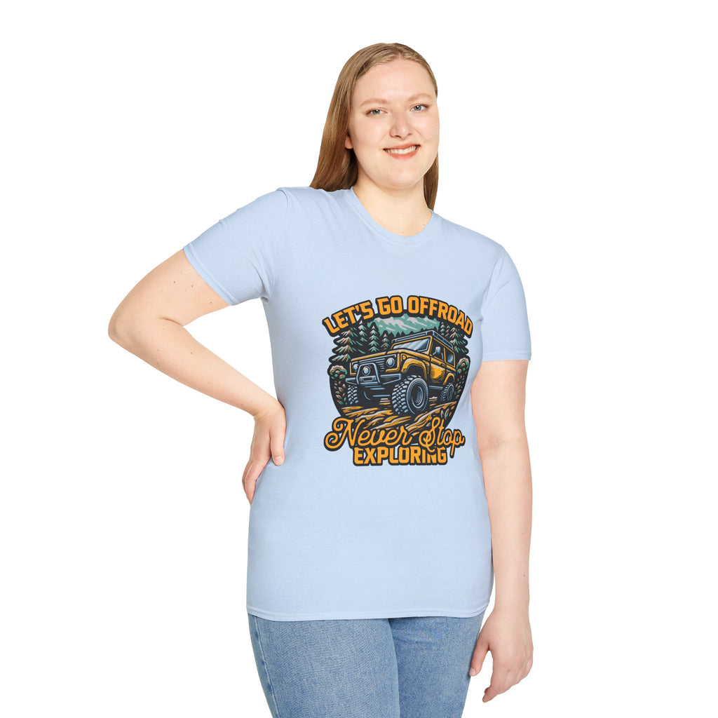 Offroad Adventure T‑Shirt — "Let's Go Offroad" Graphic Tee