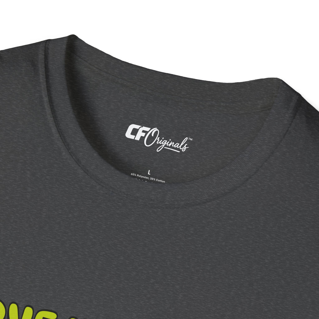 T-Shirt — "I Love Ugly Cars" Retro Green Graphic Tee