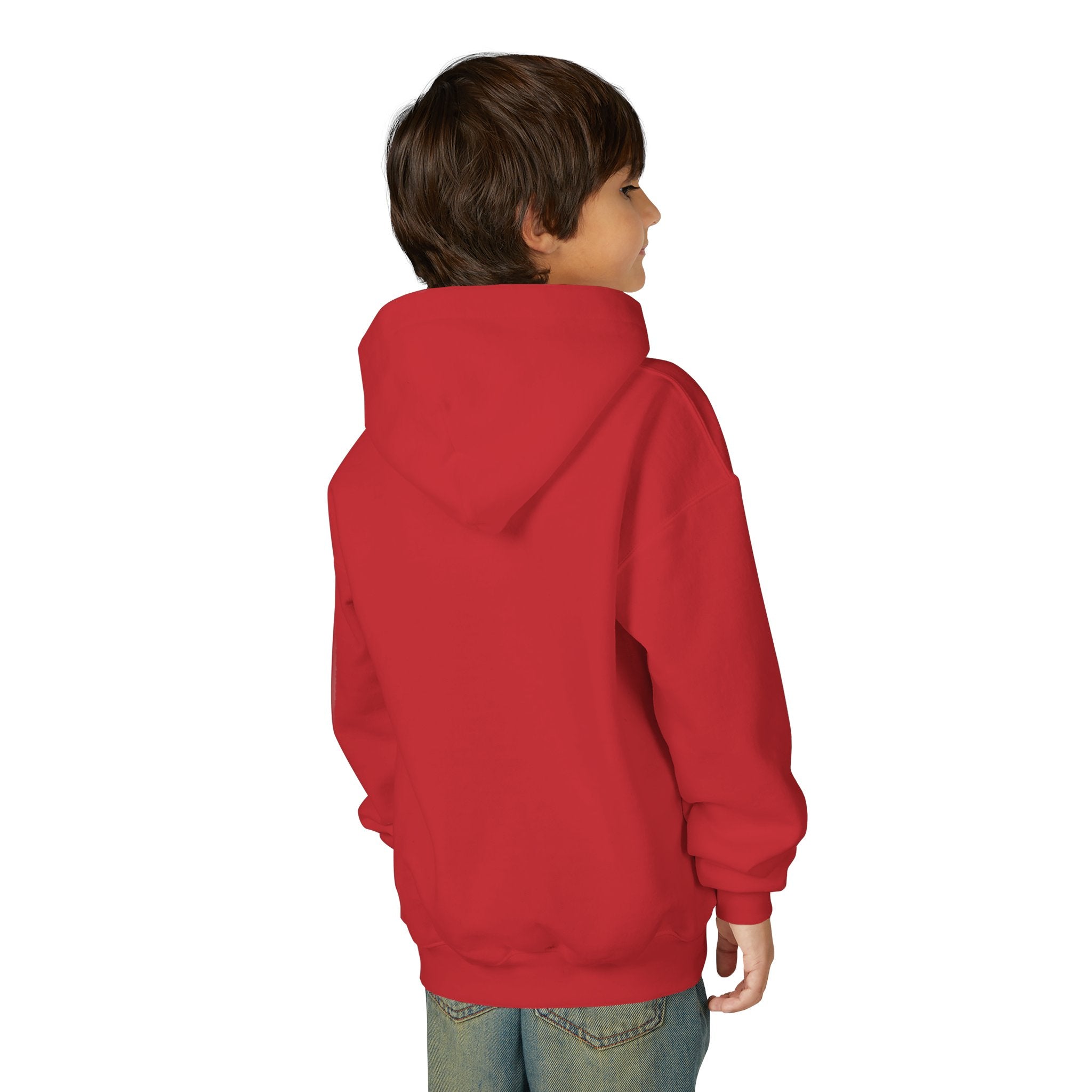 Youth Hoodie - Moose Truck Mountain Adventure Graphic