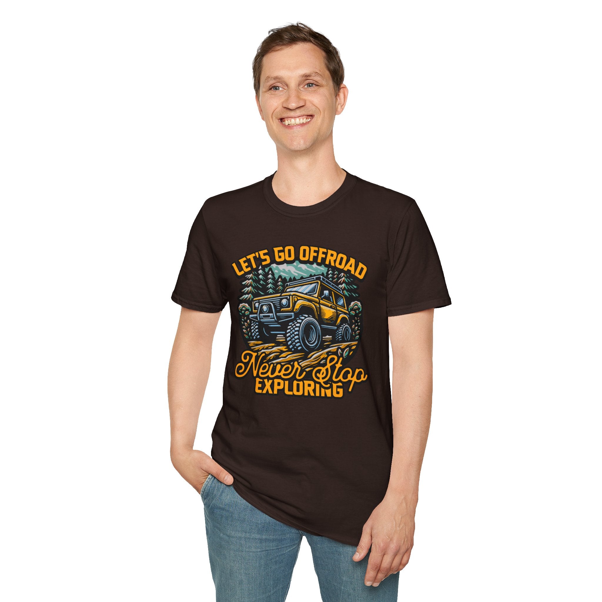 Offroad Adventure T‑Shirt — "Let's Go Offroad" Graphic Tee