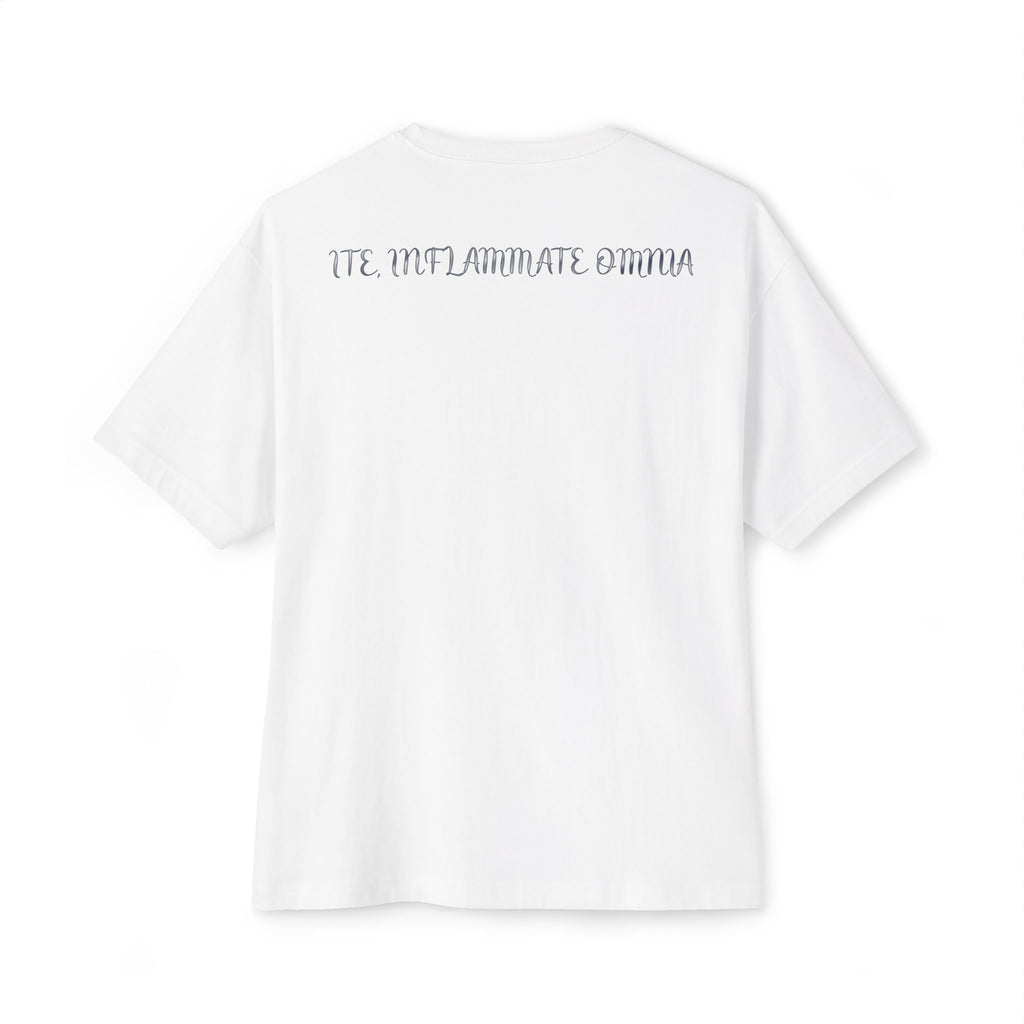 Neon Eye Boxy Tee — Retro Roadside Art Graphic Tee