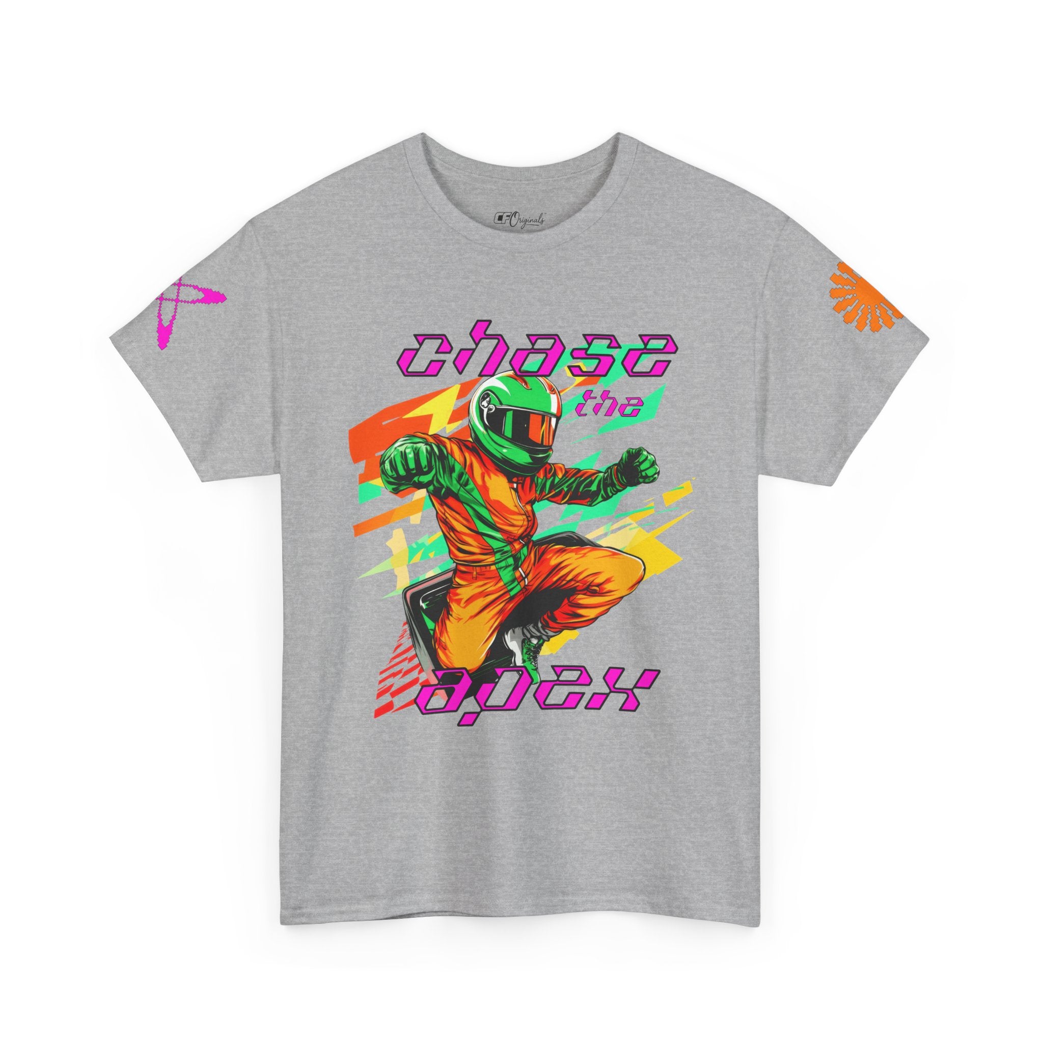 Racing Driver Graphic Tee — "Chase the Apex" Motorsport T‑Shirt