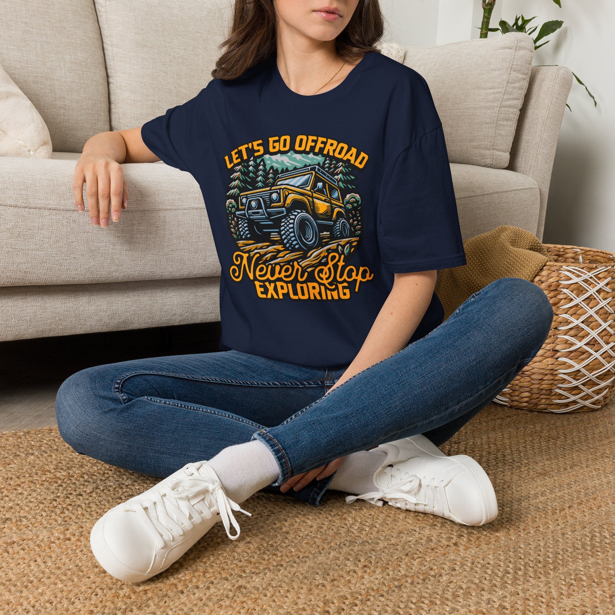 Offroad Adventure T‑Shirt — "Let's Go Offroad" Graphic Tee
