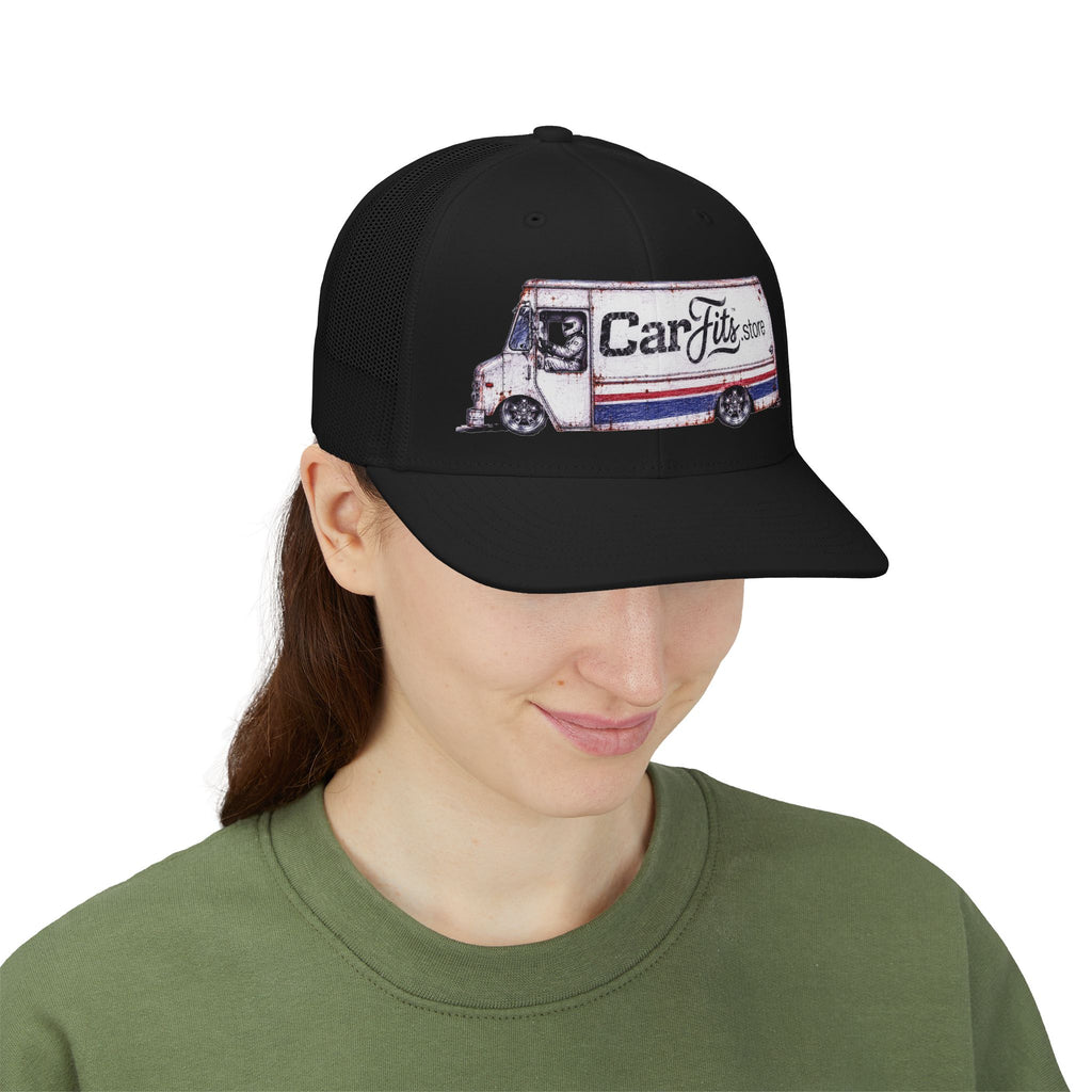 CarFits Vintage Delivery Truck Snapback Trucker Cap