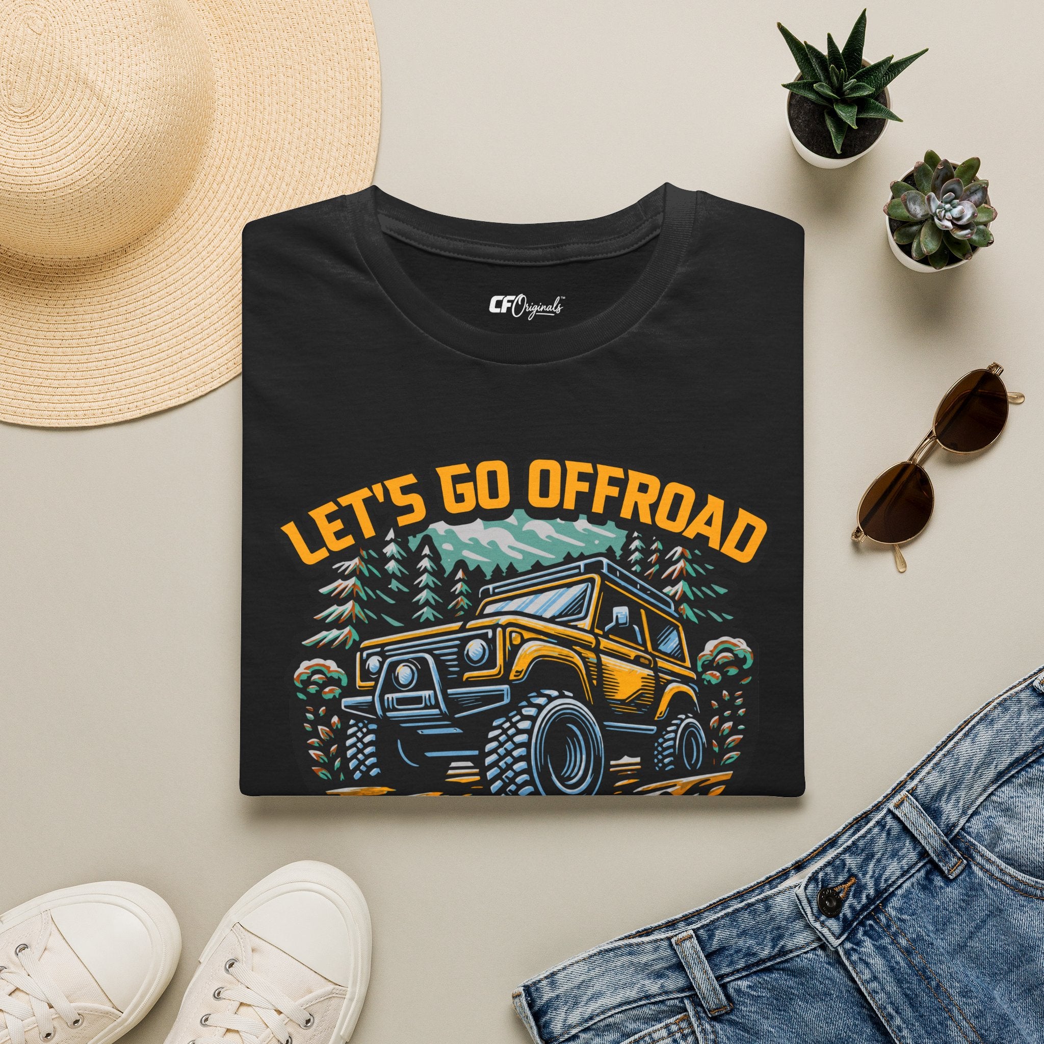 Offroad Adventure T‑Shirt — "Let's Go Offroad" Graphic Tee