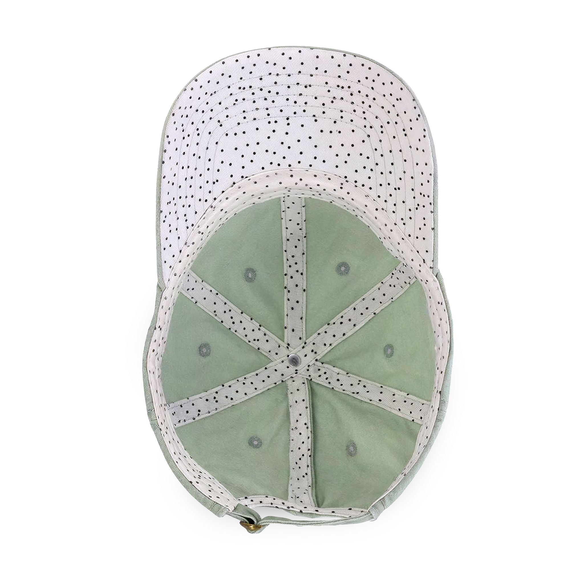 Embroidered Women's Hat with Fashion Undervisor