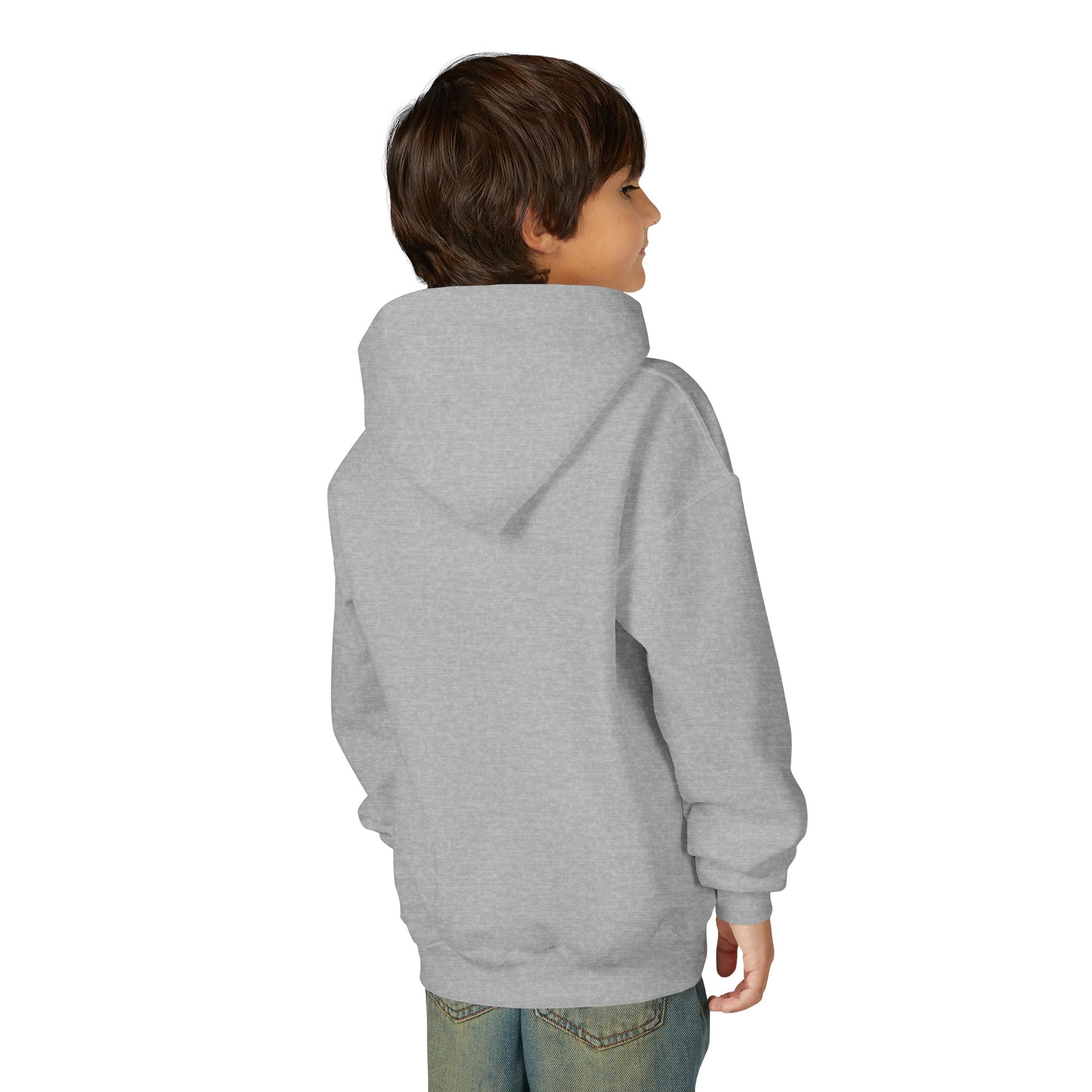 Youth Hoodie - Moose Truck Mountain Adventure Graphic