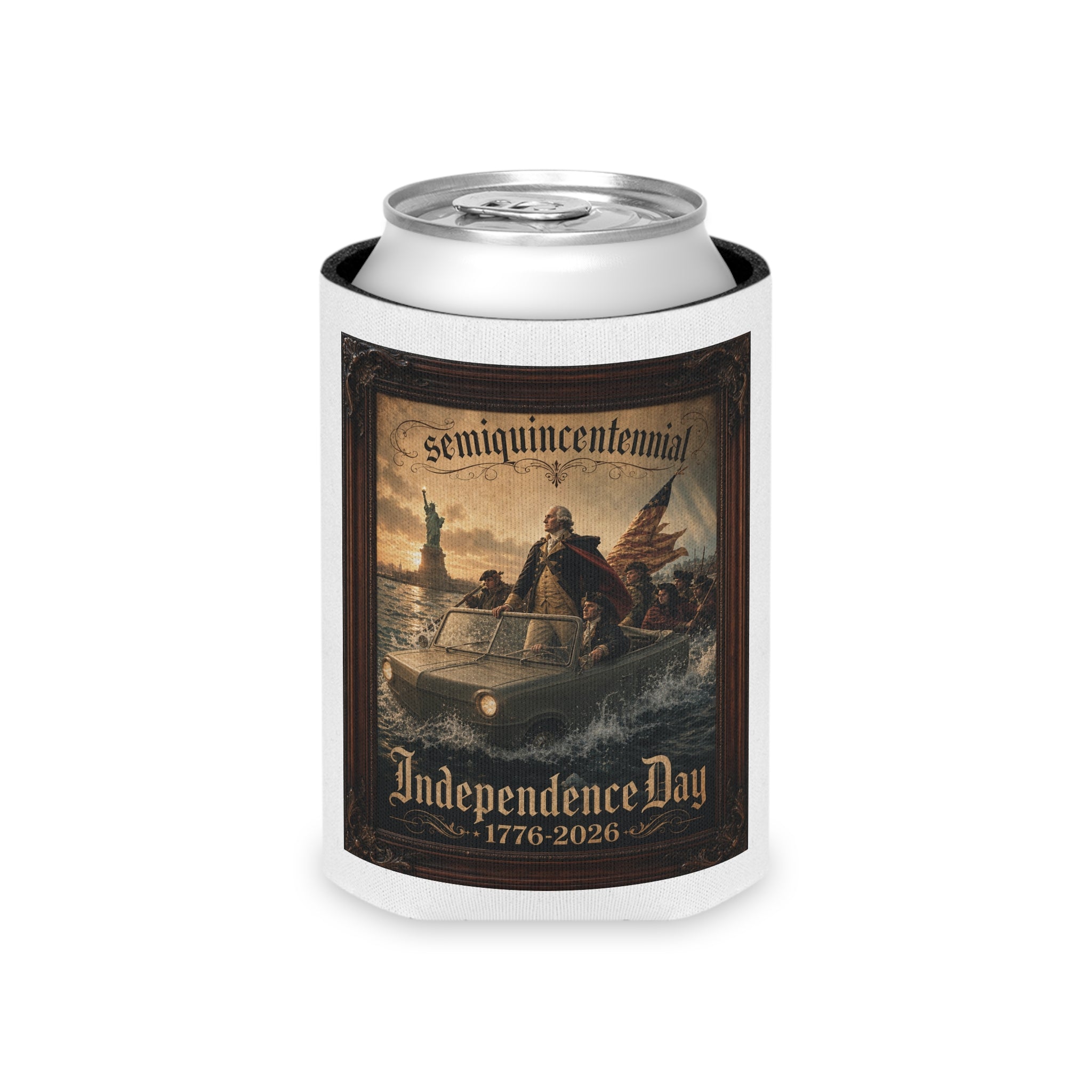 2026 Independence Day Can Cooler — Semiquincentennial Patriotic Koozie
