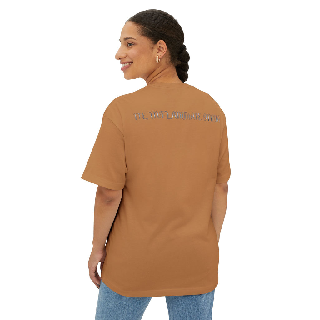 Neon Eye Boxy Tee — Retro Roadside Art Graphic Tee