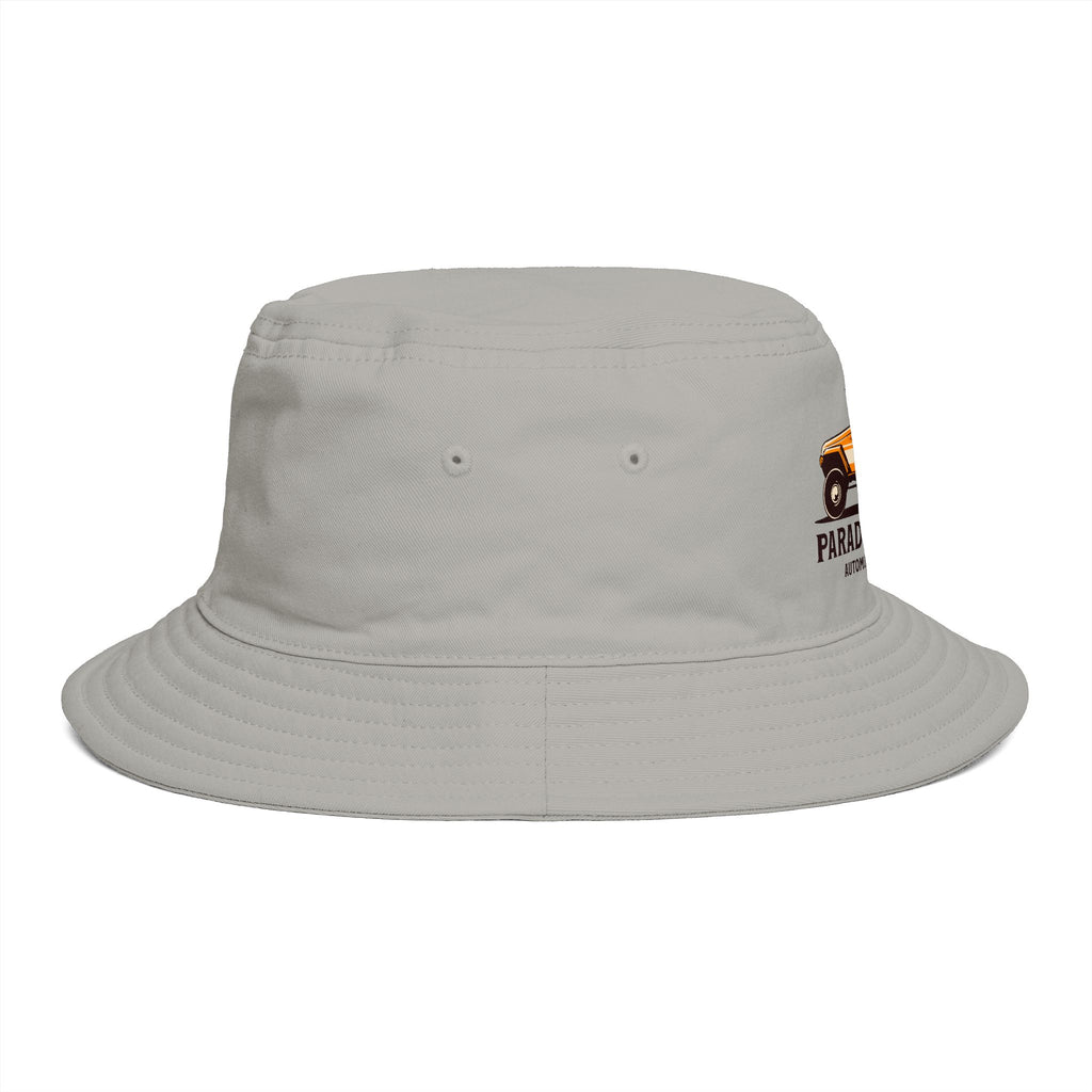 Paradise Beach Surf Buggy Bucket Hat — Vintage Beach Vacation Sun Hat