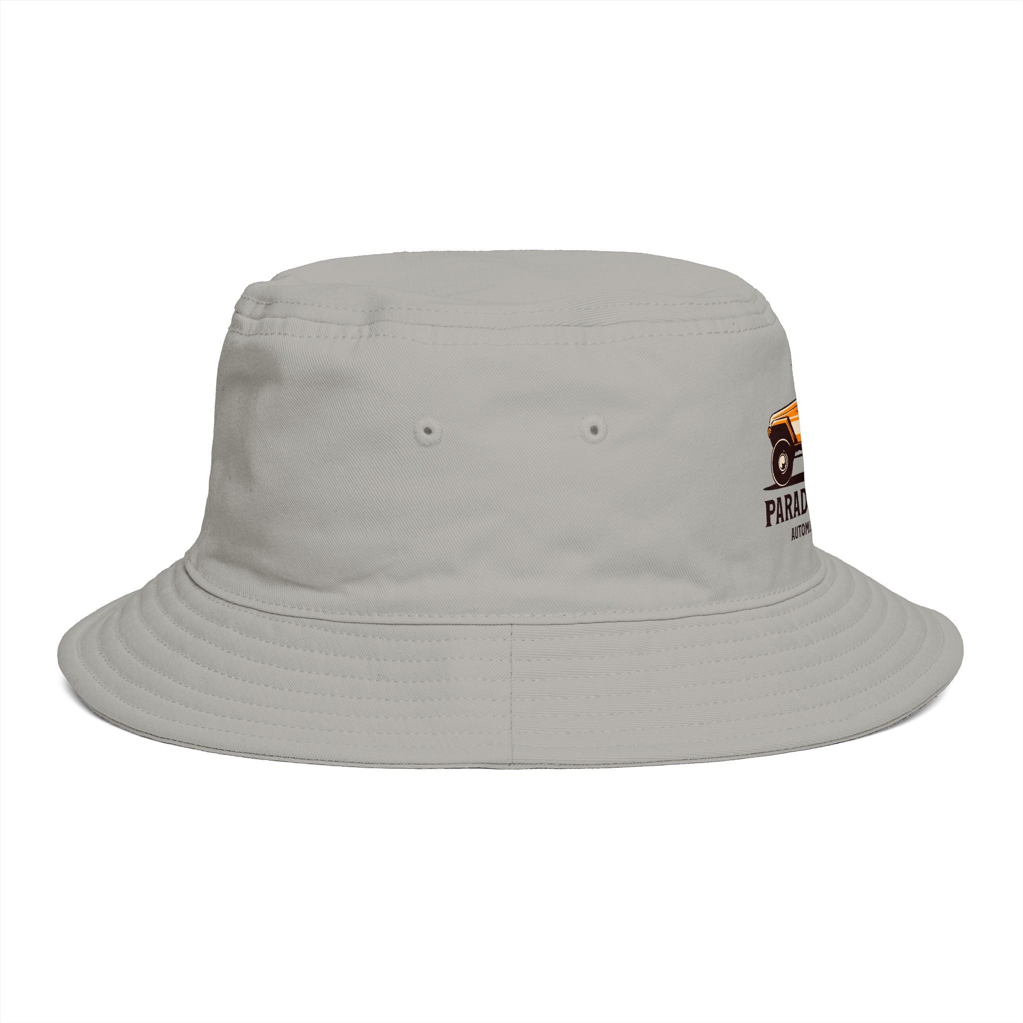Paradise Beach Surf Buggy Bucket Hat — Vintage Beach Vacation Sun Hat