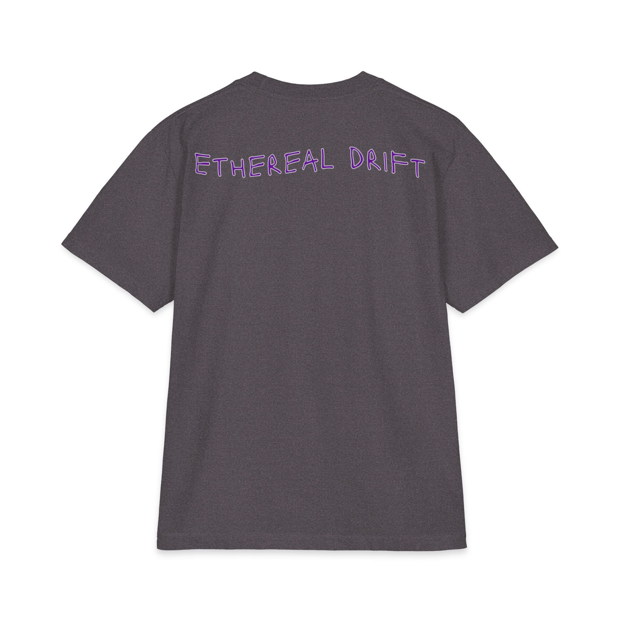 Ethereal Drift Graphic Tee — Neon Dreamscape Mountain Road