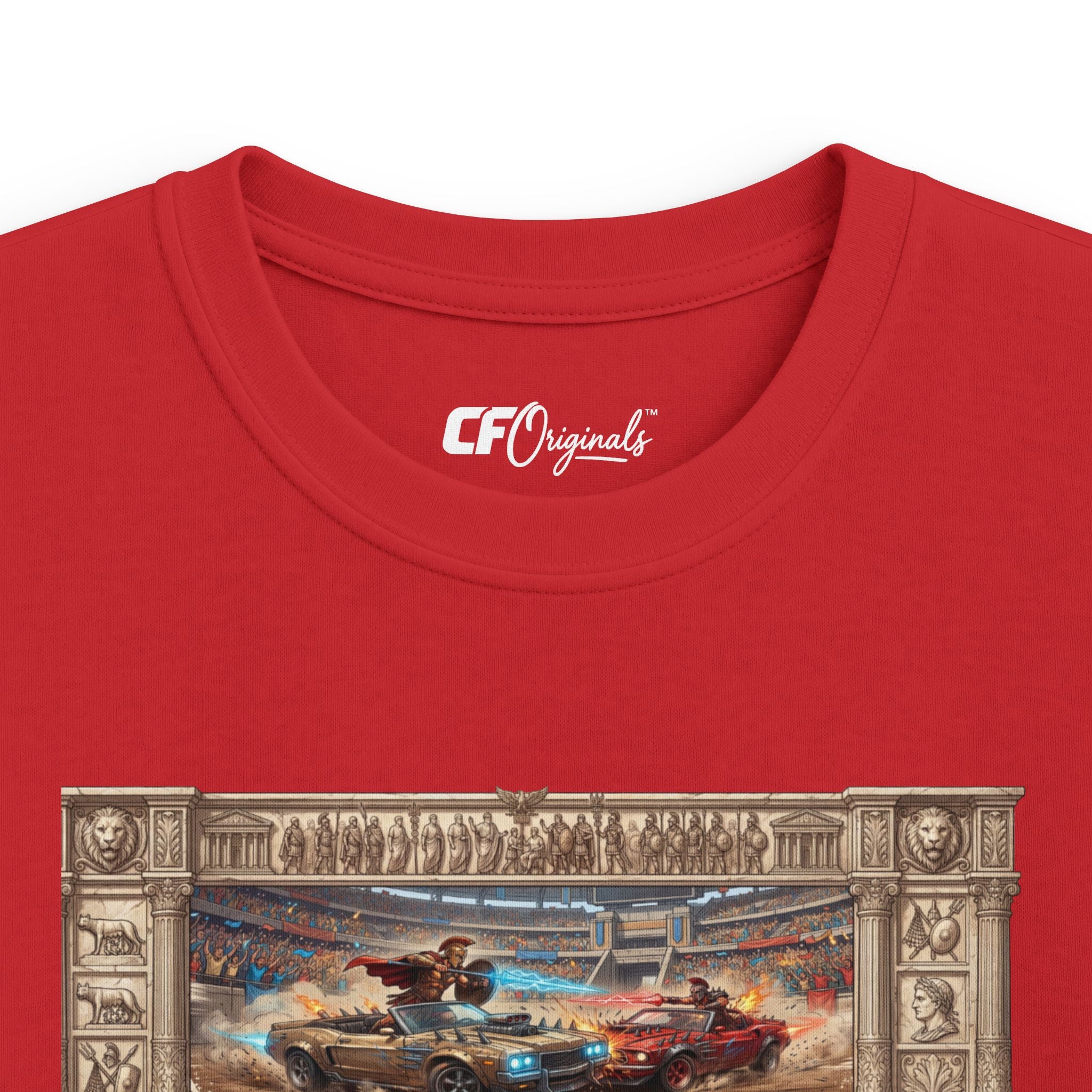 History is Dope: Gladiators! Kid's Classic Car T-Shirt