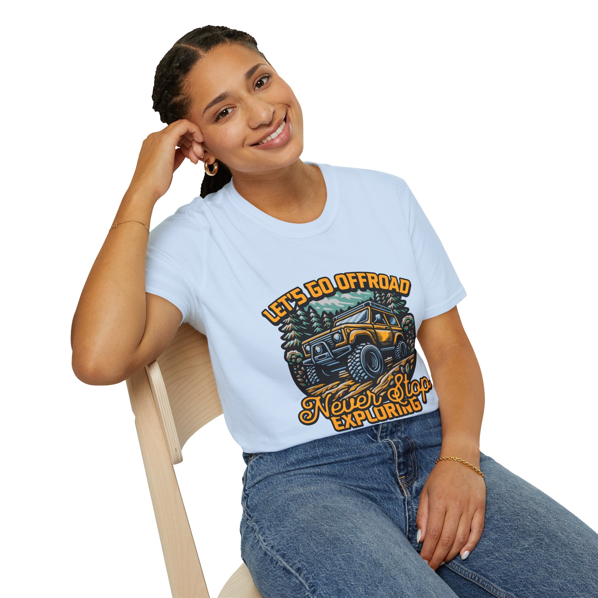 Offroad Adventure T‑Shirt — "Let's Go Offroad" Graphic Tee