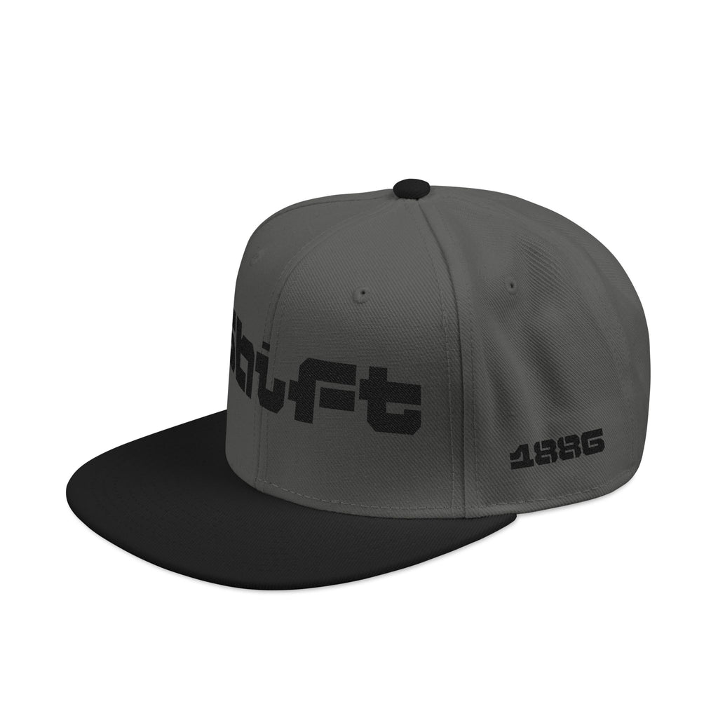 Embroidered 'Shift' Snapback Hat — Motorsport Logos