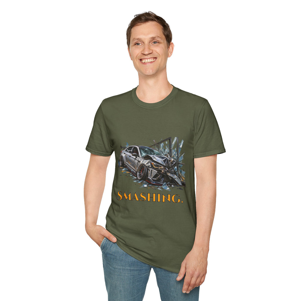 Smashing Sports Car - Graphic Tee